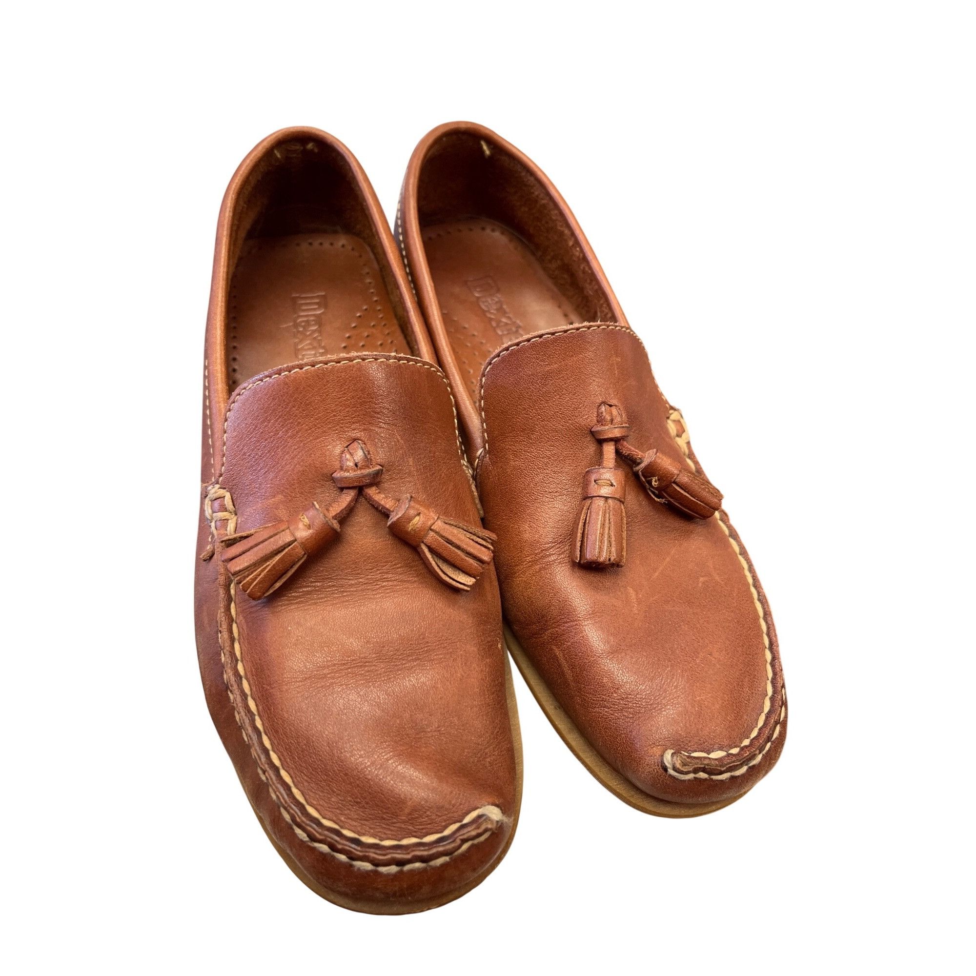 Dexter Shoe Company Dexter wms brown leather handmade dress casual loafers sz 8M Size US 8 / IT 38 - 16 Thumbnail