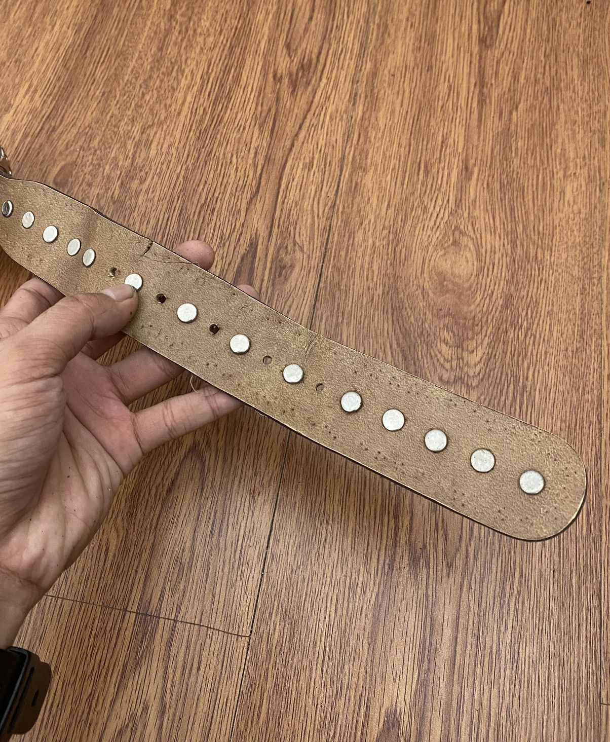 If Six Was Nine × Japanese Brand × KMRii Silver brown crystal belt Size ONE SIZE - 6 Thumbnail