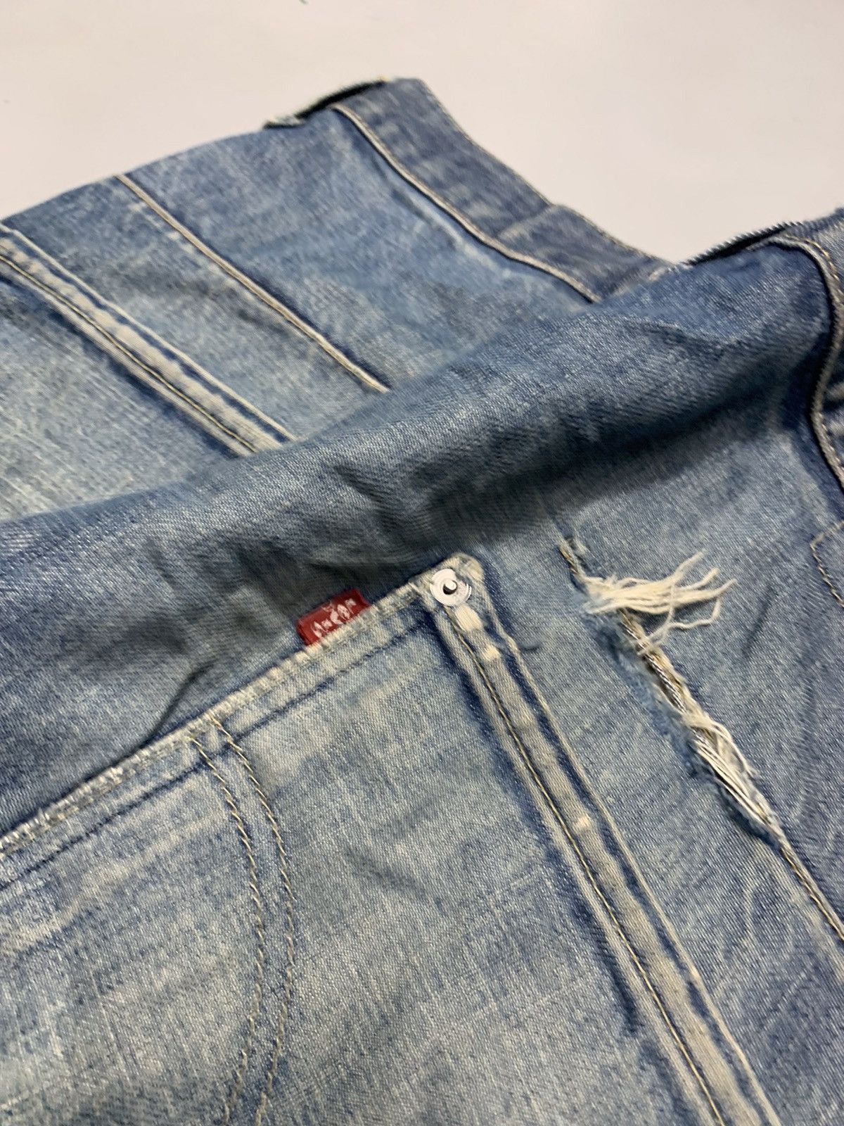 Levi's Vintage Levi’s engineer jeans denim Size US 32 / EU 48 - 6 Thumbnail