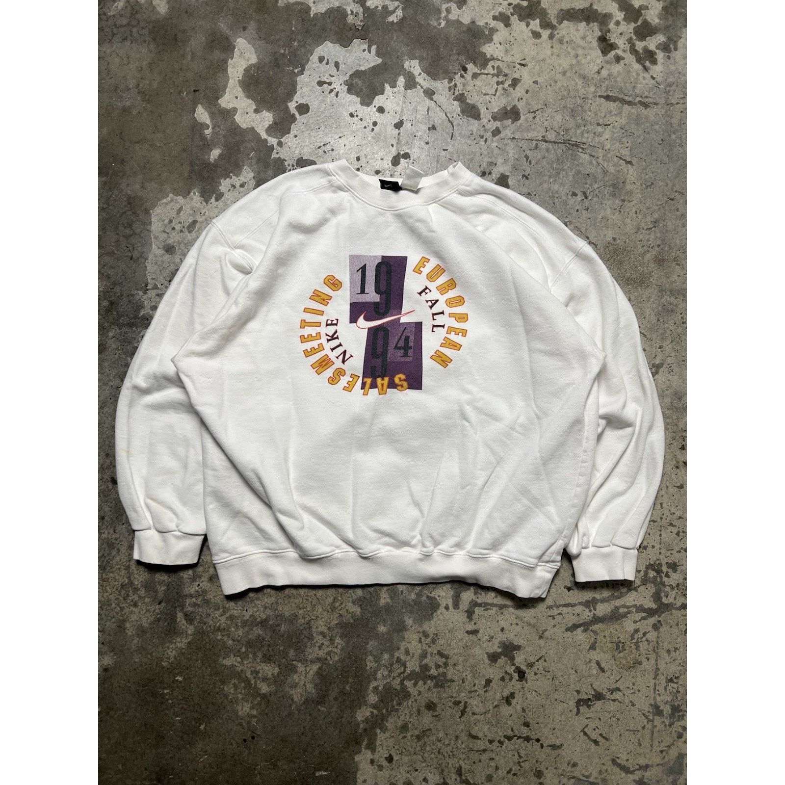 Rare Vintage 90’s Nike European Sales Meeting Sweatshirt