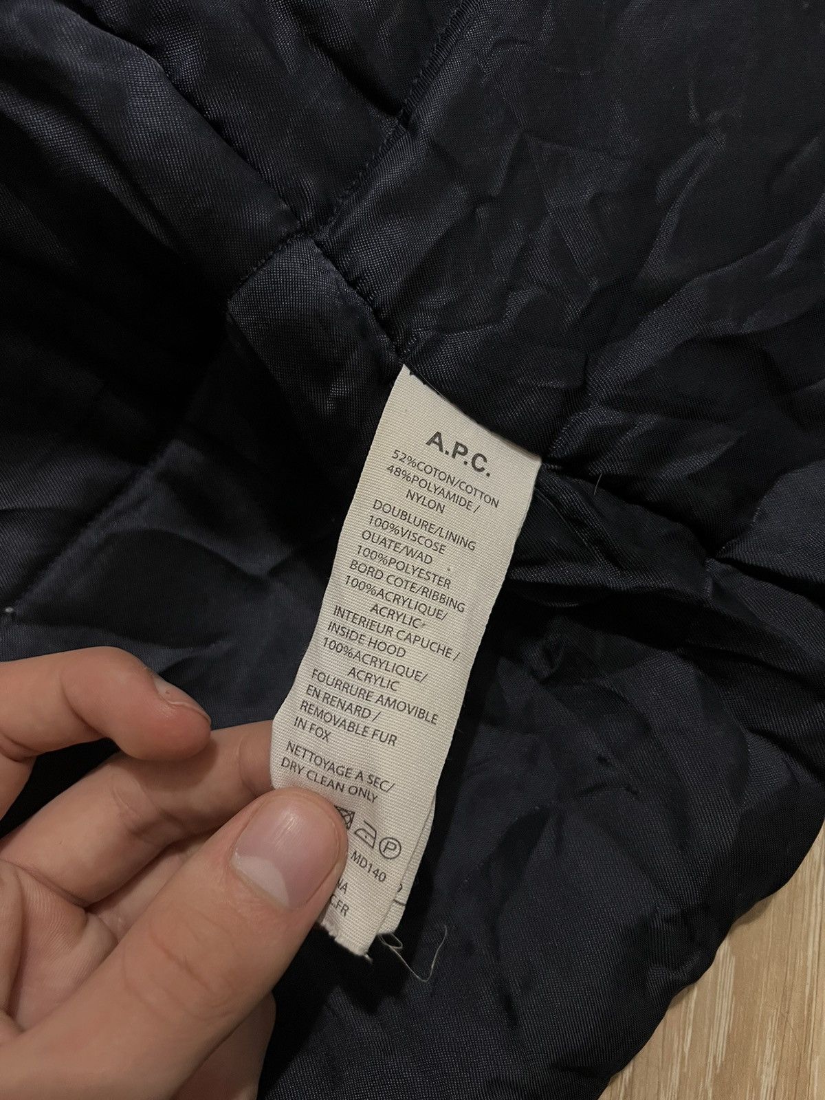 A.P.C. A.P.C. Paris Parka Heavyweight jacket Size US S / EU 44-46 / 1 - 10 Thumbnail