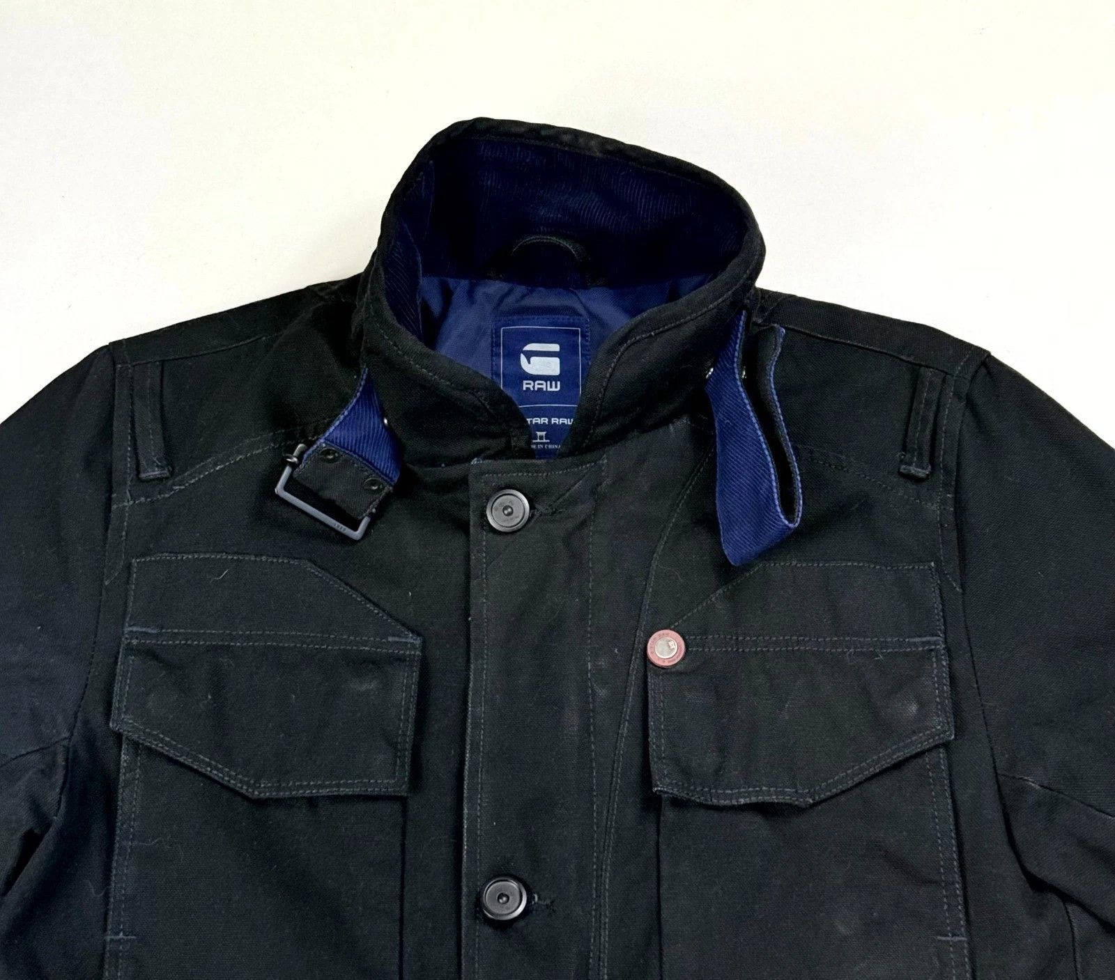 G-Star G-STAR Raw Fleet Garber Trench Military Utility Jacket Coat Size US M / EU 48-50 / 2 - 3 Thumbnail