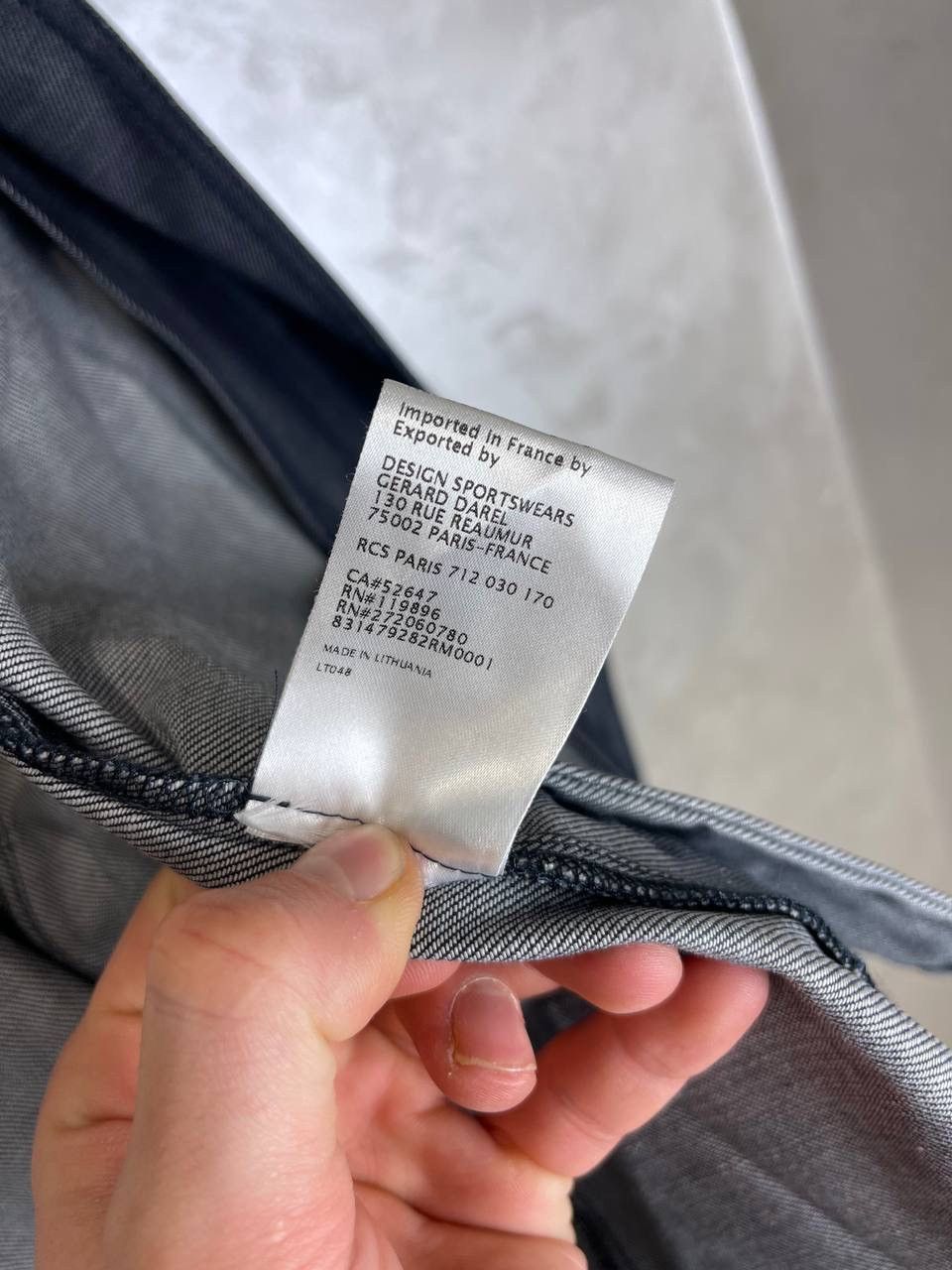 Gerard Darel Gerard Darel Cotton Belted Blazer Jacket Size 44 Gray France Size L / US 10 / IT 46 - 8 Thumbnail