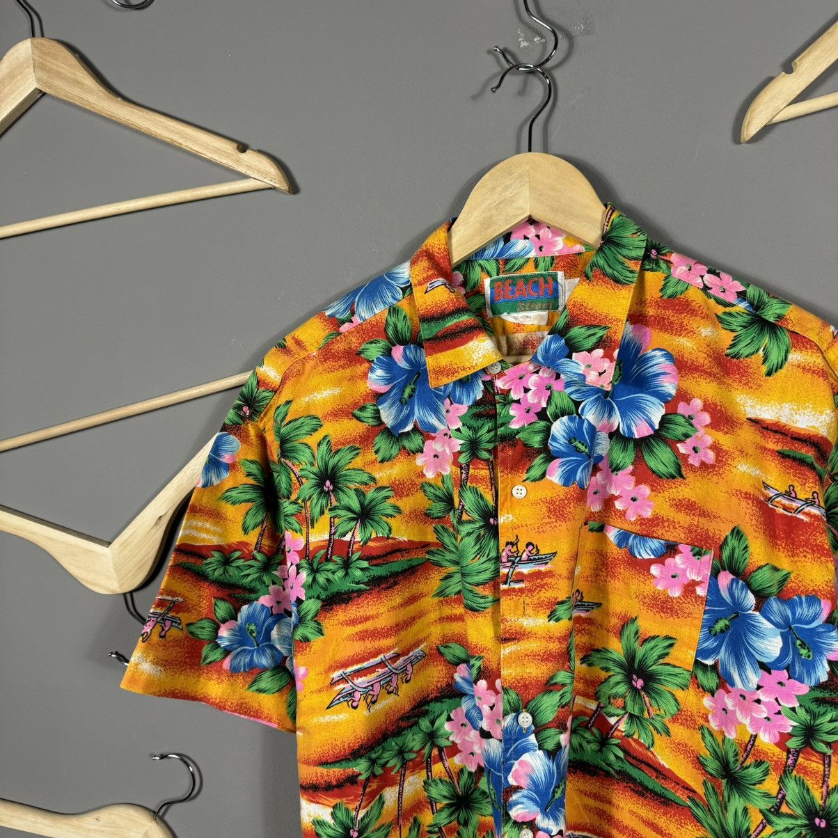 Vintage Vintage Hawaiian Beach Street Shirt Size US L / EU 52-54 / 3 - 4 Thumbnail