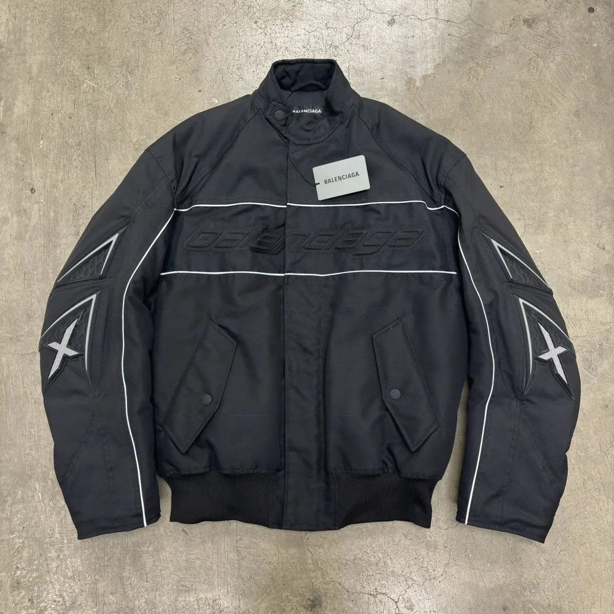 Balenciaga Balenciaga Racing Moto jacket Size US S / EU 44-46 / 1 - 1 Thumbnail