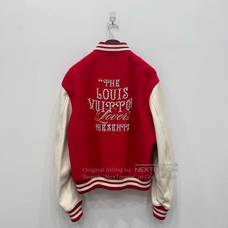 Louis Vuitton Louis Vuitton Fei Dong's co-branded baseball jacket Size US L / EU 52-54 / 3 - 3 Thumbnail