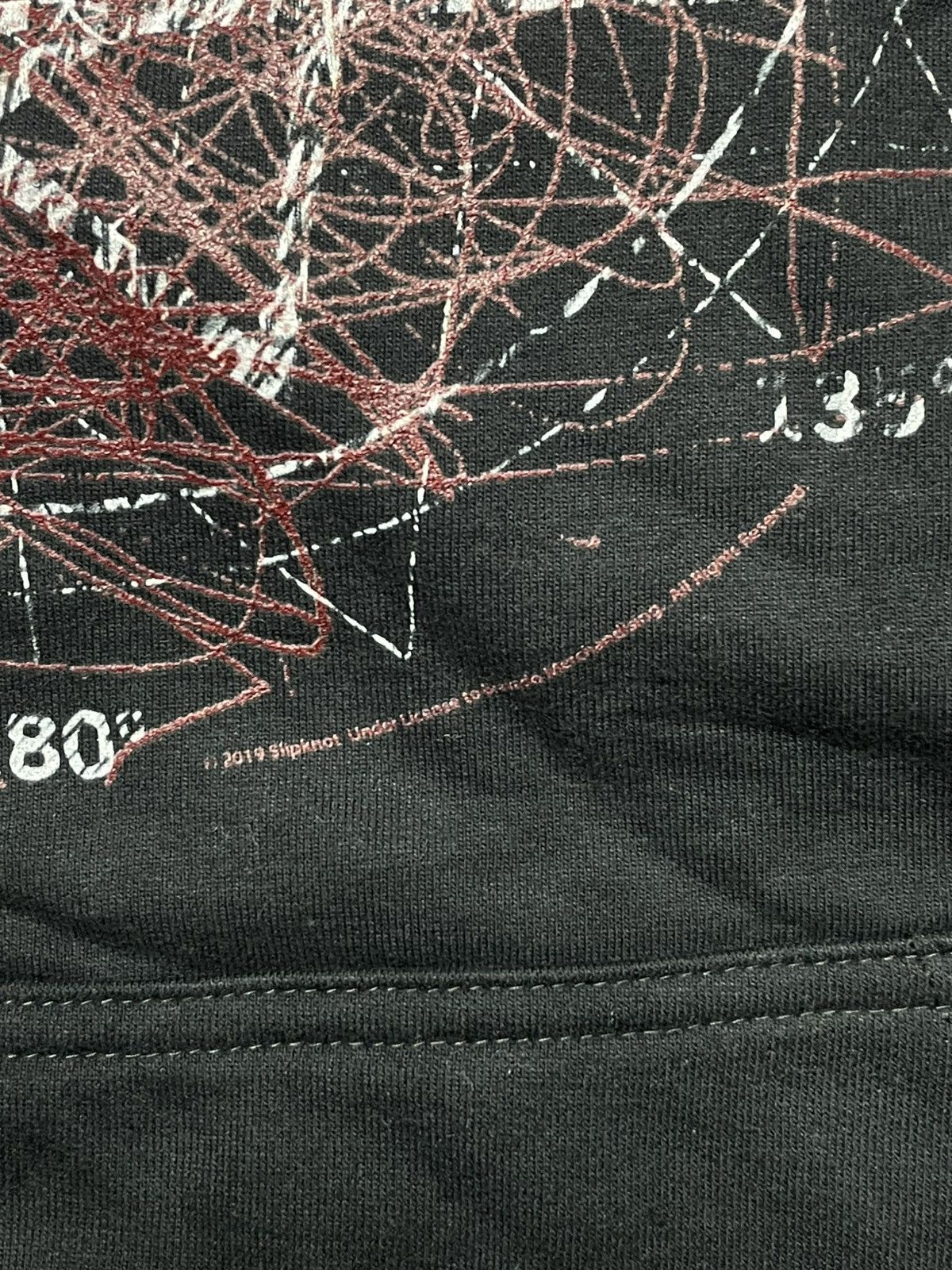 Band Tees × Slipknot × Vintage 🔥90’s VINTAGE SLIPKNOT WORLD TOUR HOODIE BIG LOGO 2019 ROCK🔥 Size US L / EU 52-54 / 3 - 6 Thumbnail