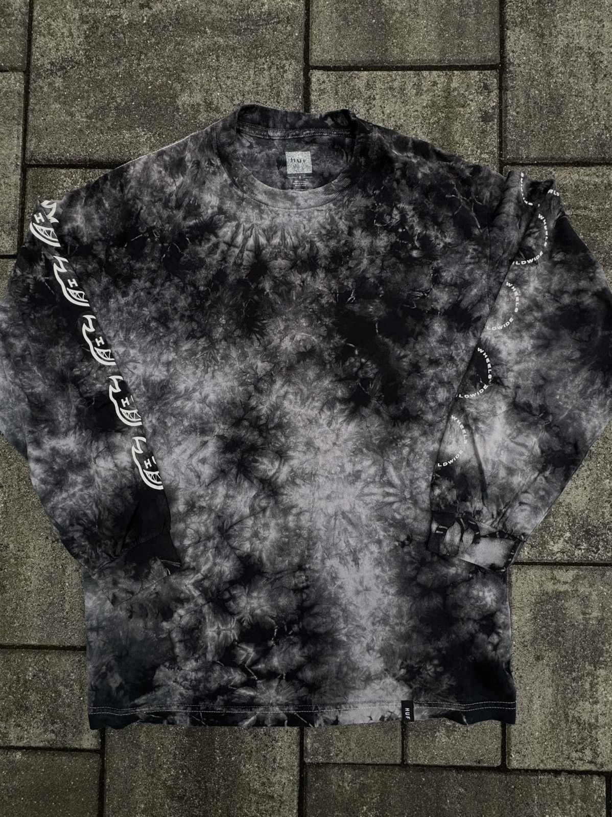 Huf × Japanese Brand SKATER VINTAGE STREETWEAR JAPAN GRAPHIC BIG LOGO LONGSLEEVE Size US S / EU 44-46 / 1 - 1 Thumbnail
