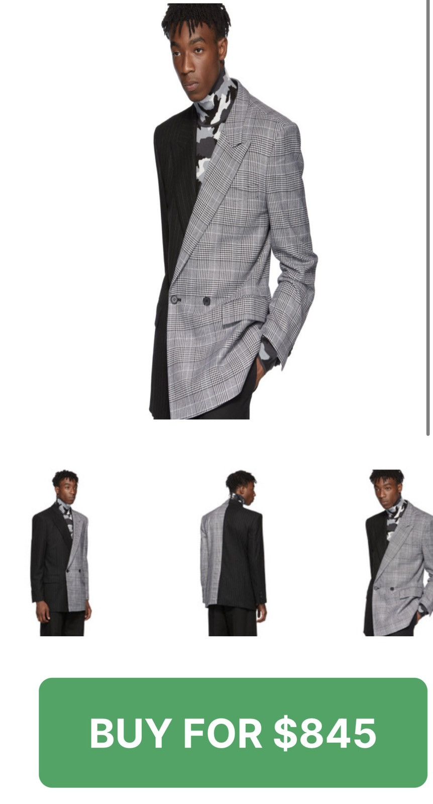 Juun.J JUUN.J Deconstructed Split Blazer – Size S Size 38S - 11 Thumbnail