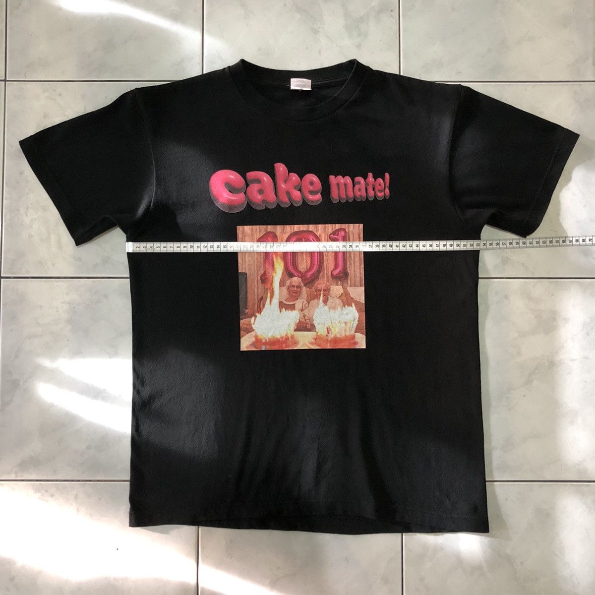 Japanese Brand Cake Mate! Graphic Tshirt Long Lasting Bestie Potrait Size US M / EU 48-50 / 2 - 20 Thumbnail
