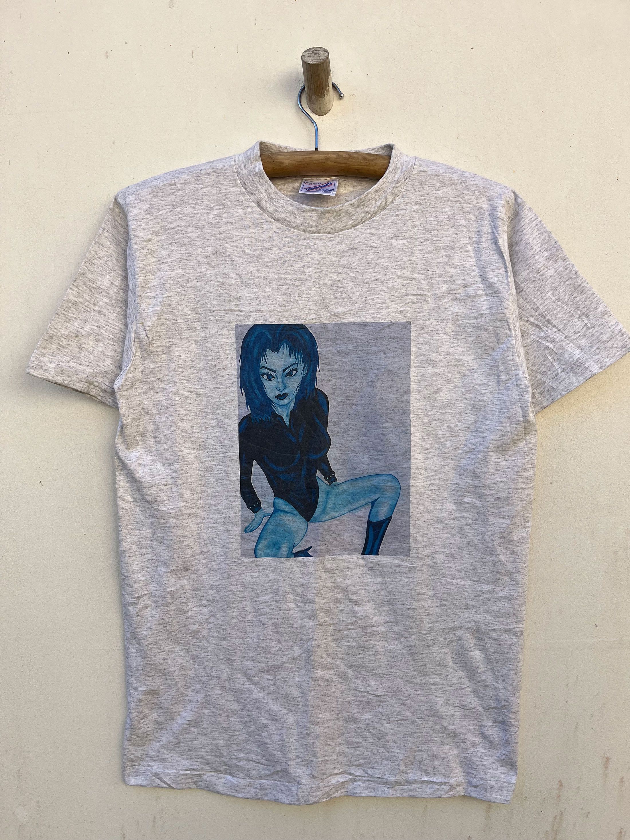 Vintage Single Stitch Sexy Girl Nude 90s