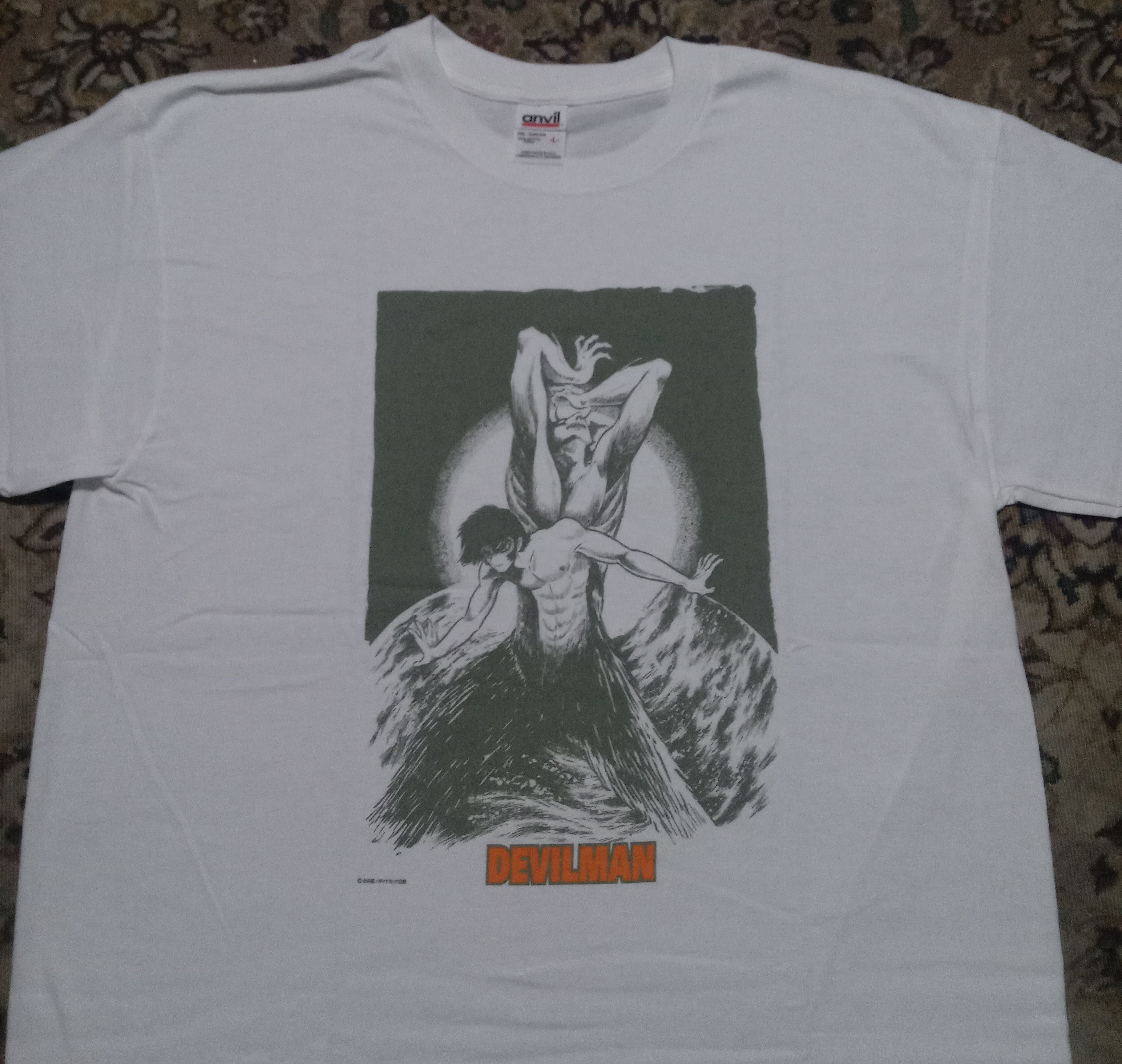 Anime × Vintage Rare vintage Cult anime Devilman tshirt deadstock Akira Eva Size US L / EU 52-54 / 3 - 2 Thumbnail