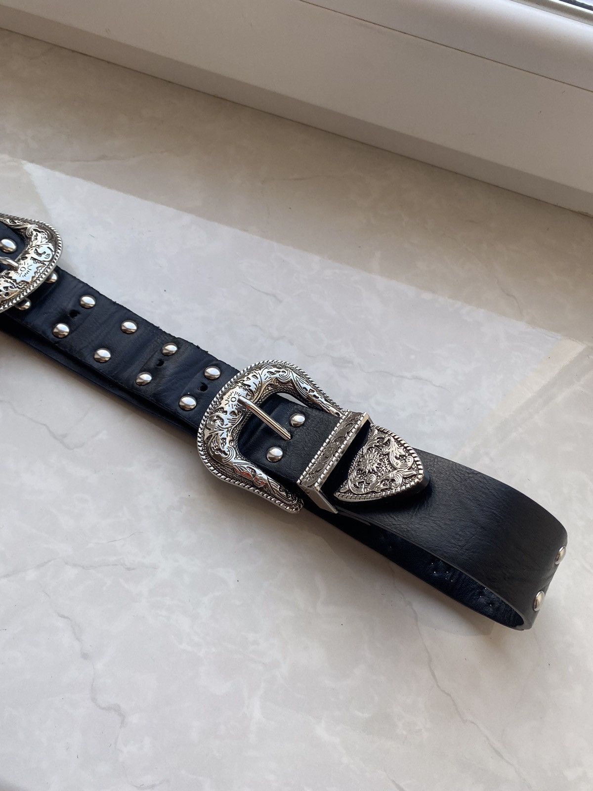 Hysteric Glamour 🔥 Vintage Belt Style Metal Parts Rhinestones Style Y2K Size ONE SIZE - 3 Thumbnail