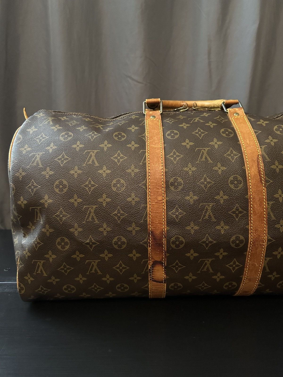 Louis Vuitton Louis Vuitton Keepall 55 Duffle Bag Size ONE SIZE - 8 Thumbnail