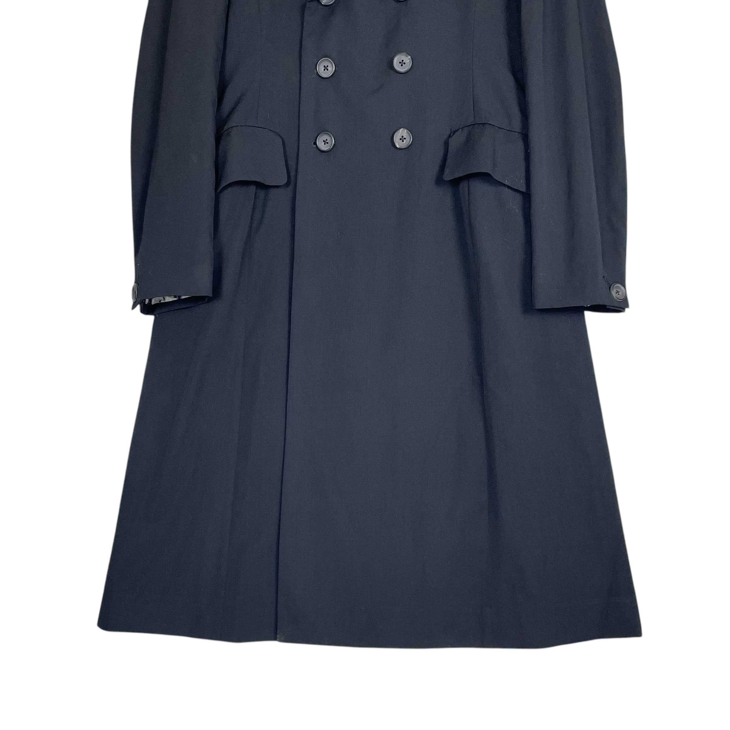 Yohji Yamamoto Yohji Yamamoto Pour Homme A/W 2011 Double Breasted Coat Size US S / EU 44-46 / 1 - 5 Thumbnail