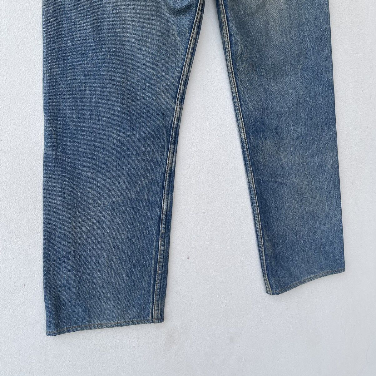 Levi's Vintage 80s Levi's 501 Heavy Vintage Wash Denim Jeans Size US 34 / EU 50 - 12 Thumbnail