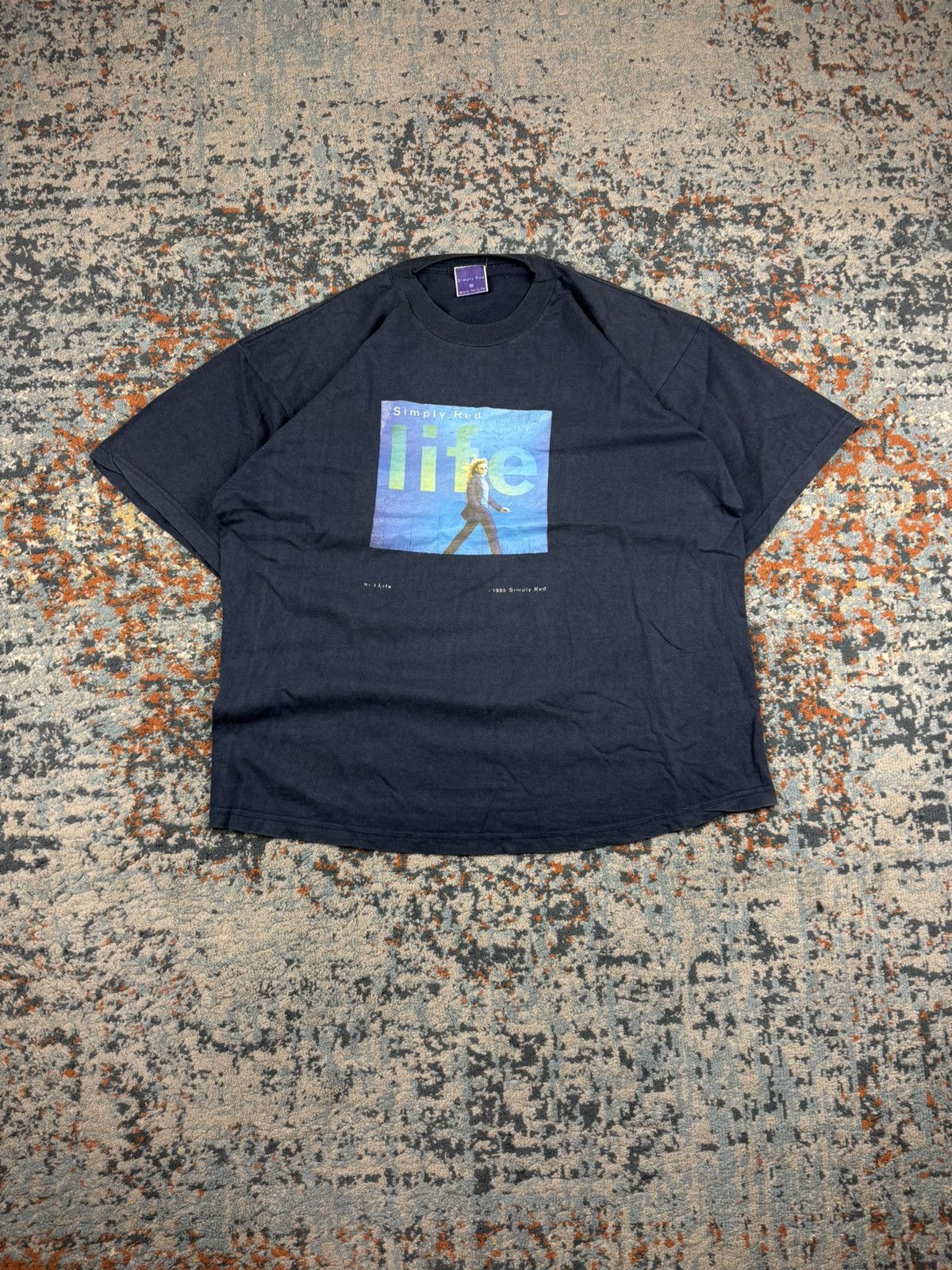Band Tees Vintage 1995 Simply Red Life tour graphic band tee Size US XL / EU 56 / 4 - 1 Thumbnail