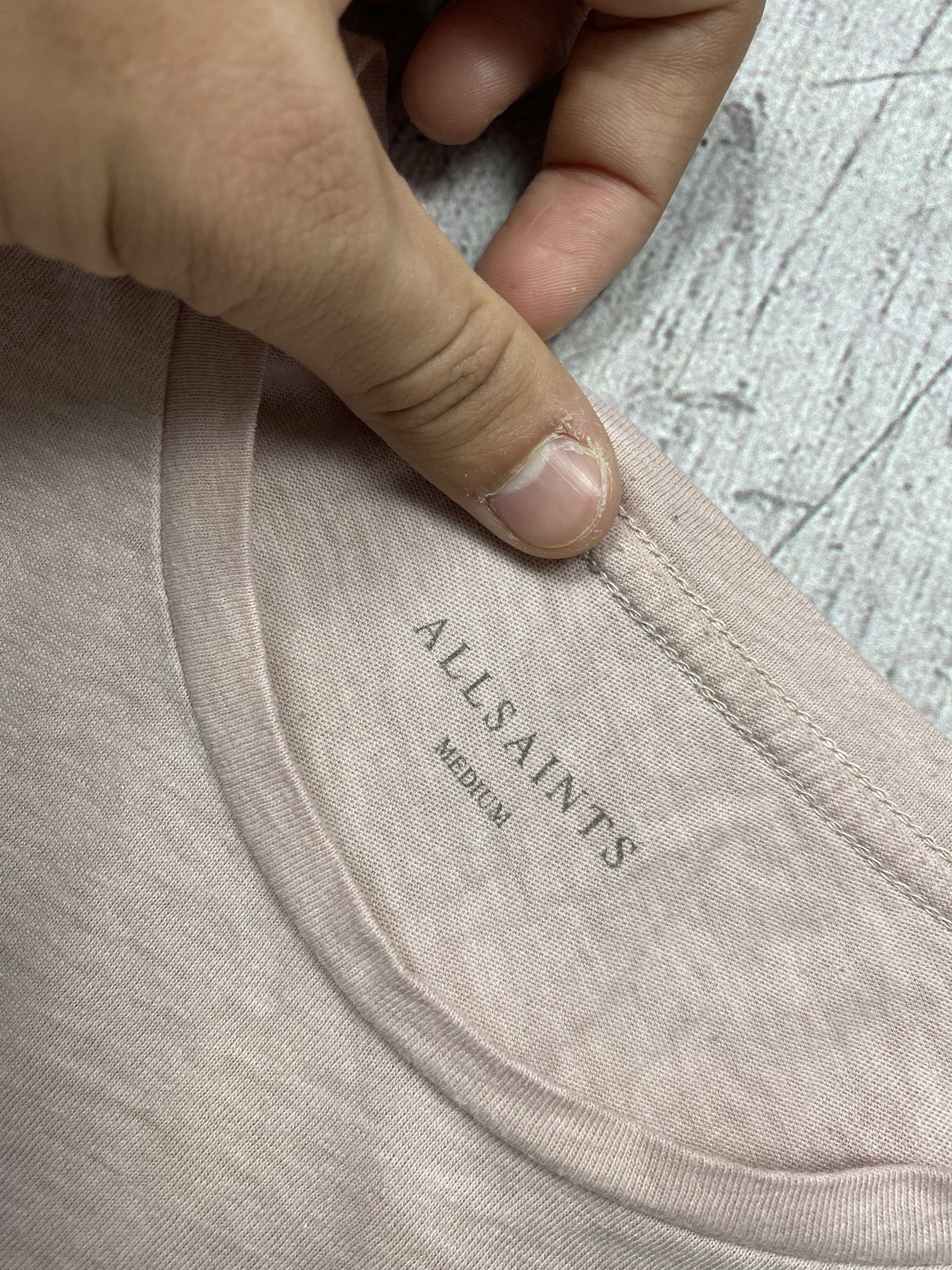 Allsaints Allsaints Vintage Mens Tonic Crew Neck T-Shirt Size US M / EU 48-50 / 2 - 4 Thumbnail