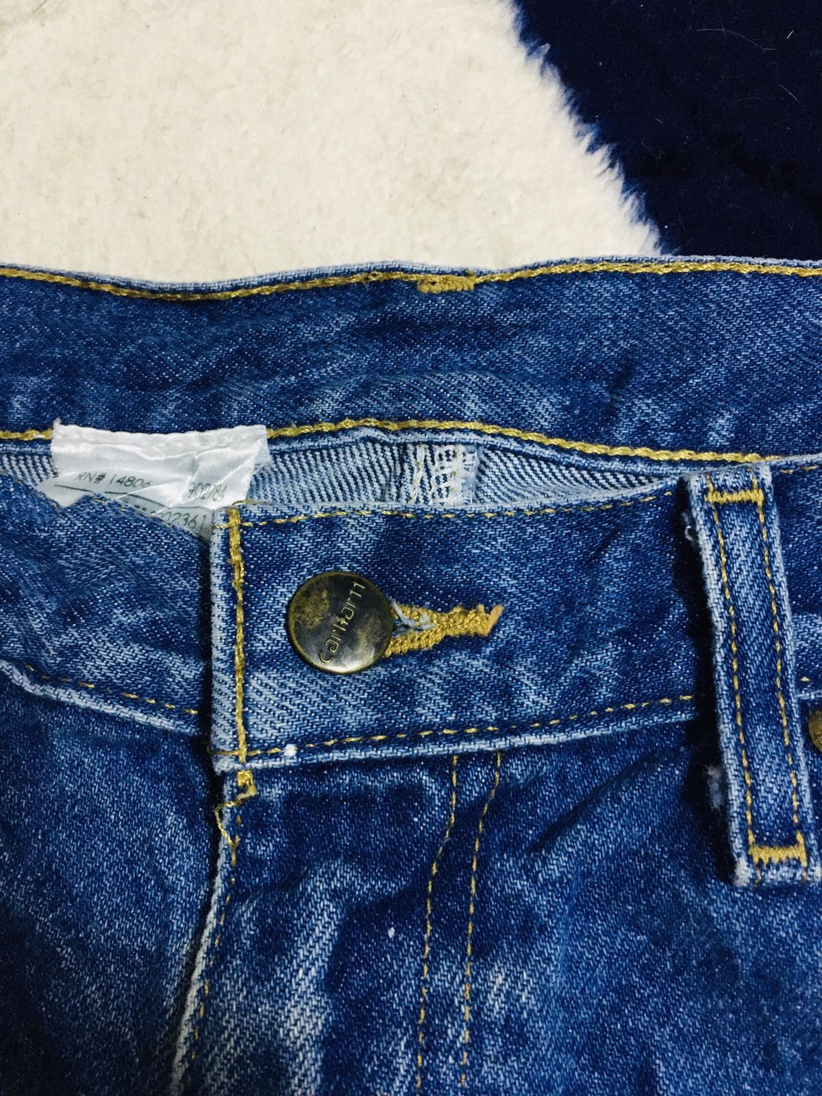 Carhartt Carhartt Distressed Jeans (16) Size US 36 / EU 52 - 11 Thumbnail