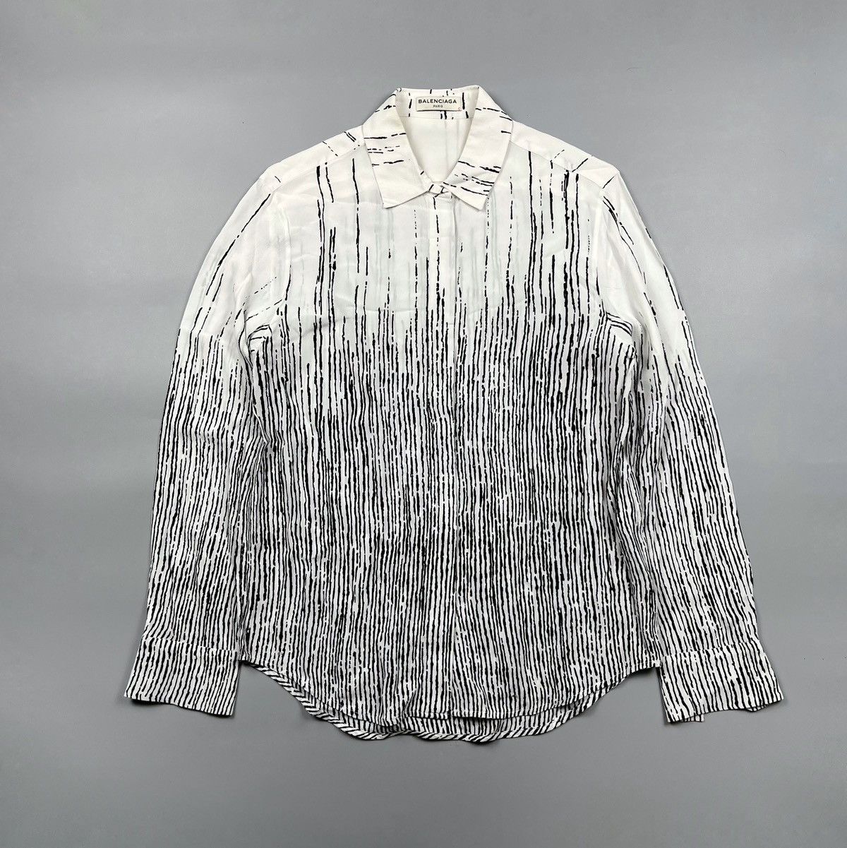 Balenciaga Balenciaga - Abstract Stripe - Longsleeves Size XS / US 0-2 / IT 36-38 - 1 Thumbnail