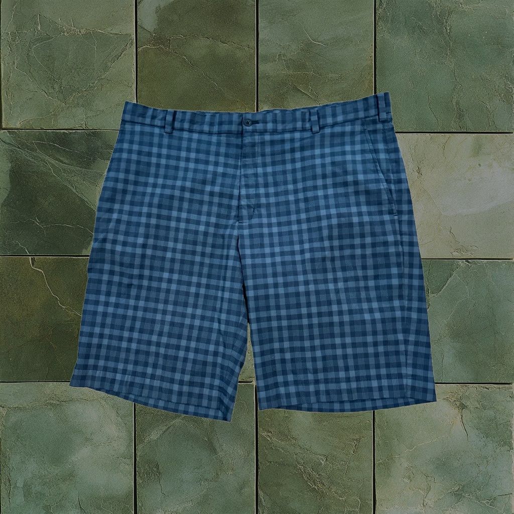 Nike Golf Shorts Mens Size 40 Black Gray Check Pattern Dri-Fit, Men's
