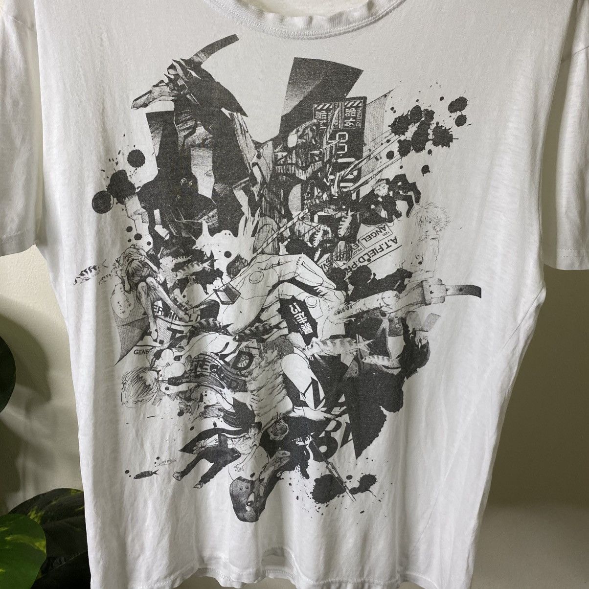 Vintage Vintage 1990s Anime Neon Genesis Evangelion Akira T Shirt Size US M / EU 48-50 / 2 - 2 Thumbnail