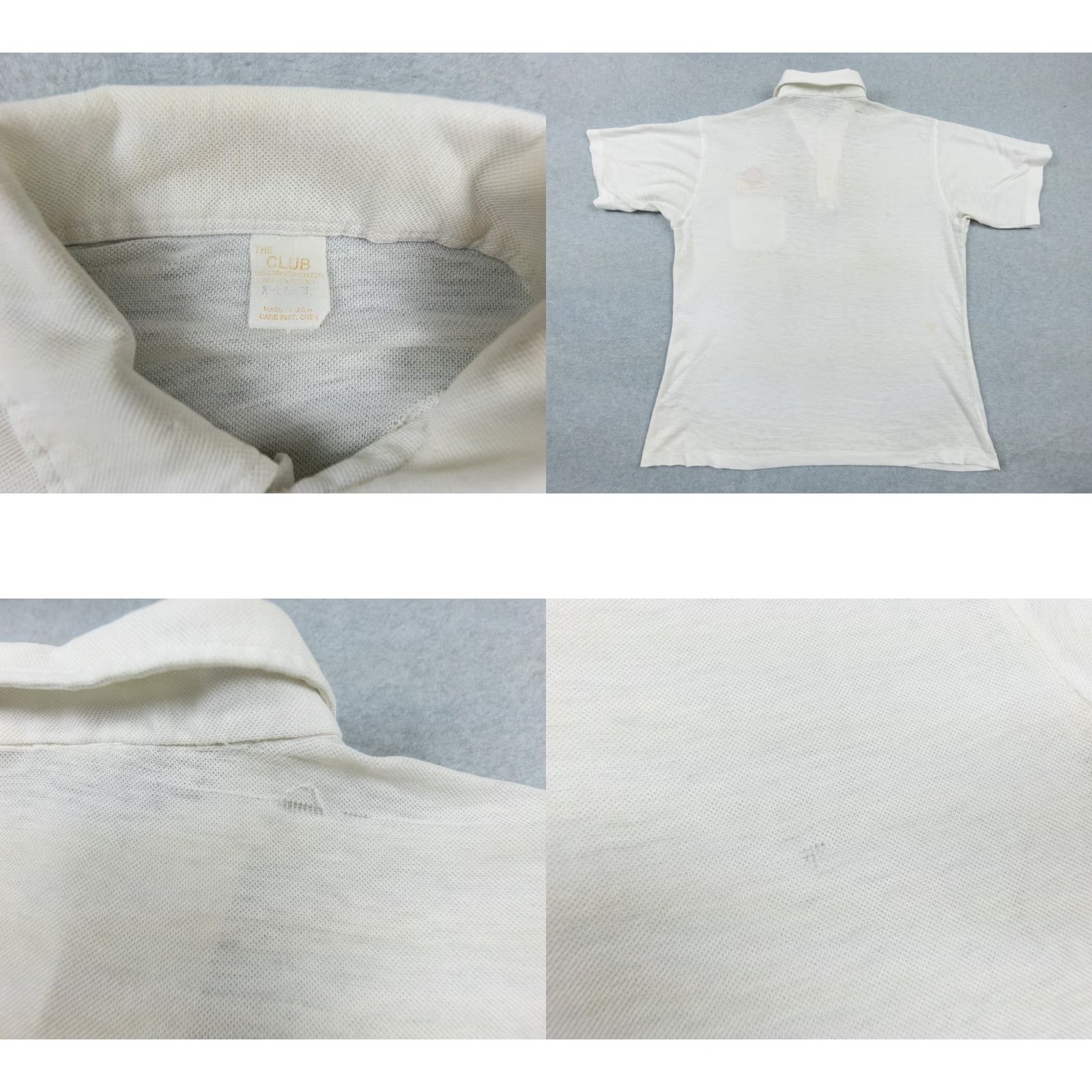 Harley Davidson VINTAGE Harley-Davidson Shirt Adult XL White Short Sleeve Polo Motorcycle 80s Polos Mens 80s Size US XL / EU 56 / 4 - 8 Thumbnail