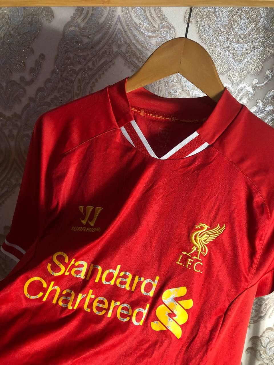 Vintage Very Rare Warrior FC Liverpool England Soccer Jersey Retro Size US L / EU 52-54 / 3 - 3 Thumbnail