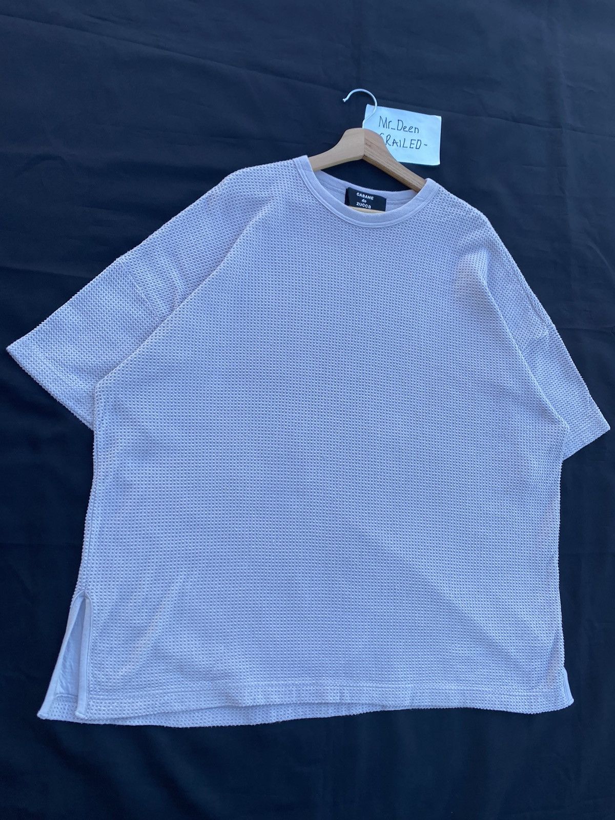 CABANE de ZUCCa Rare Cabane de Zucca by Issey Miyake Waffle Tshirt Size US XXL / EU 58 / 5 - 3 Thumbnail