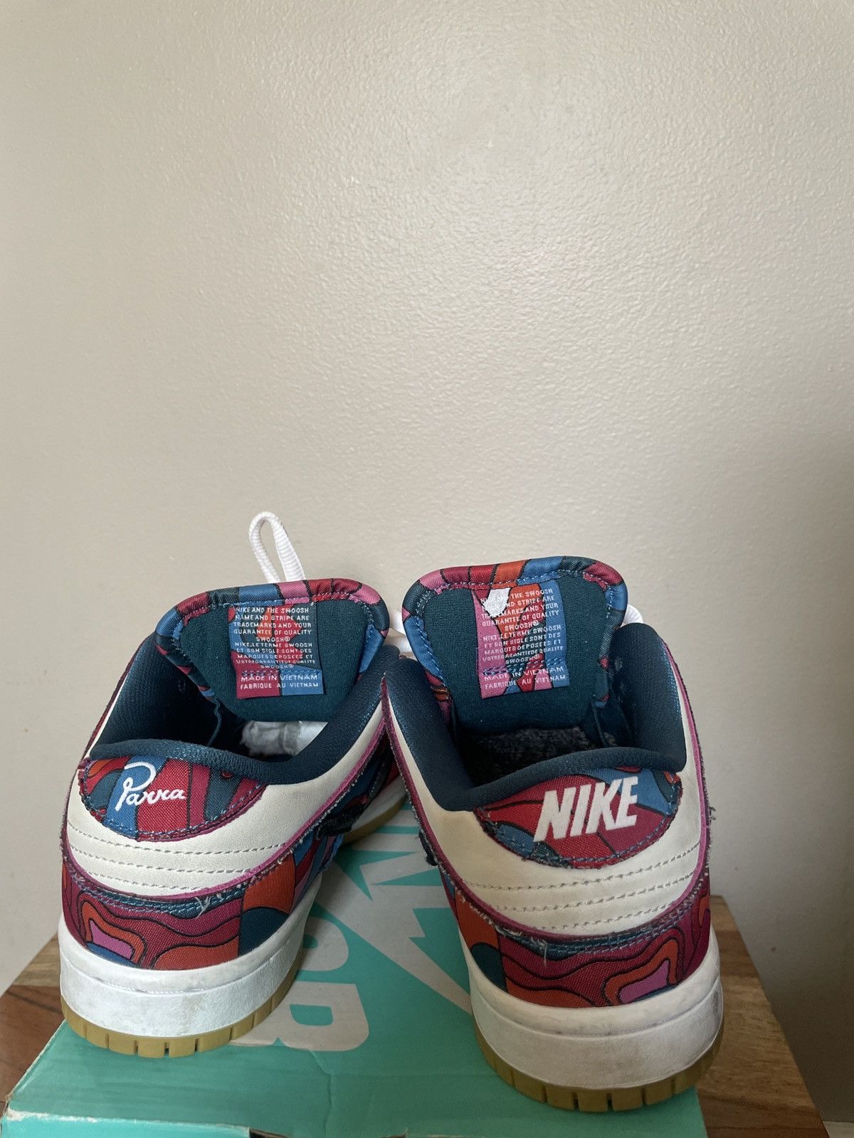 Nike × Parra Nike Dunk Low Pro SB x Parra Abstract Art 2021 Size US 5.5 / IT 35.5 - 7 Thumbnail