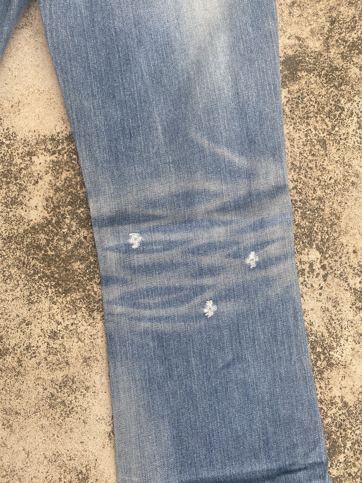 If Six Was Nine × Japanese Brand × Vanquish Flare Jeans Vanquish Faded Distressed Size US 33 - 19 Thumbnail