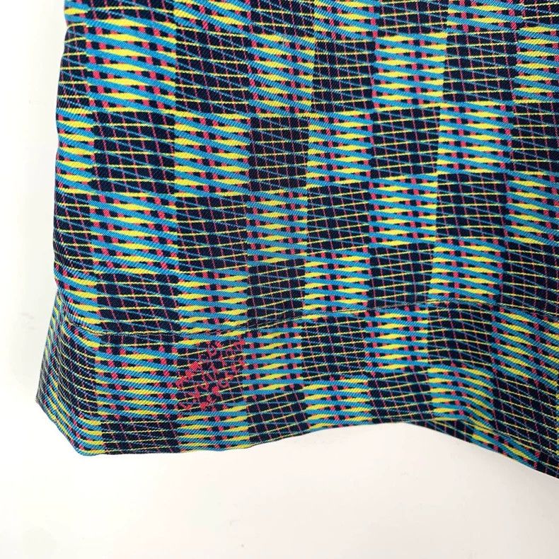 Louis Vuitton Logo twill checkerboard color-block mulberry