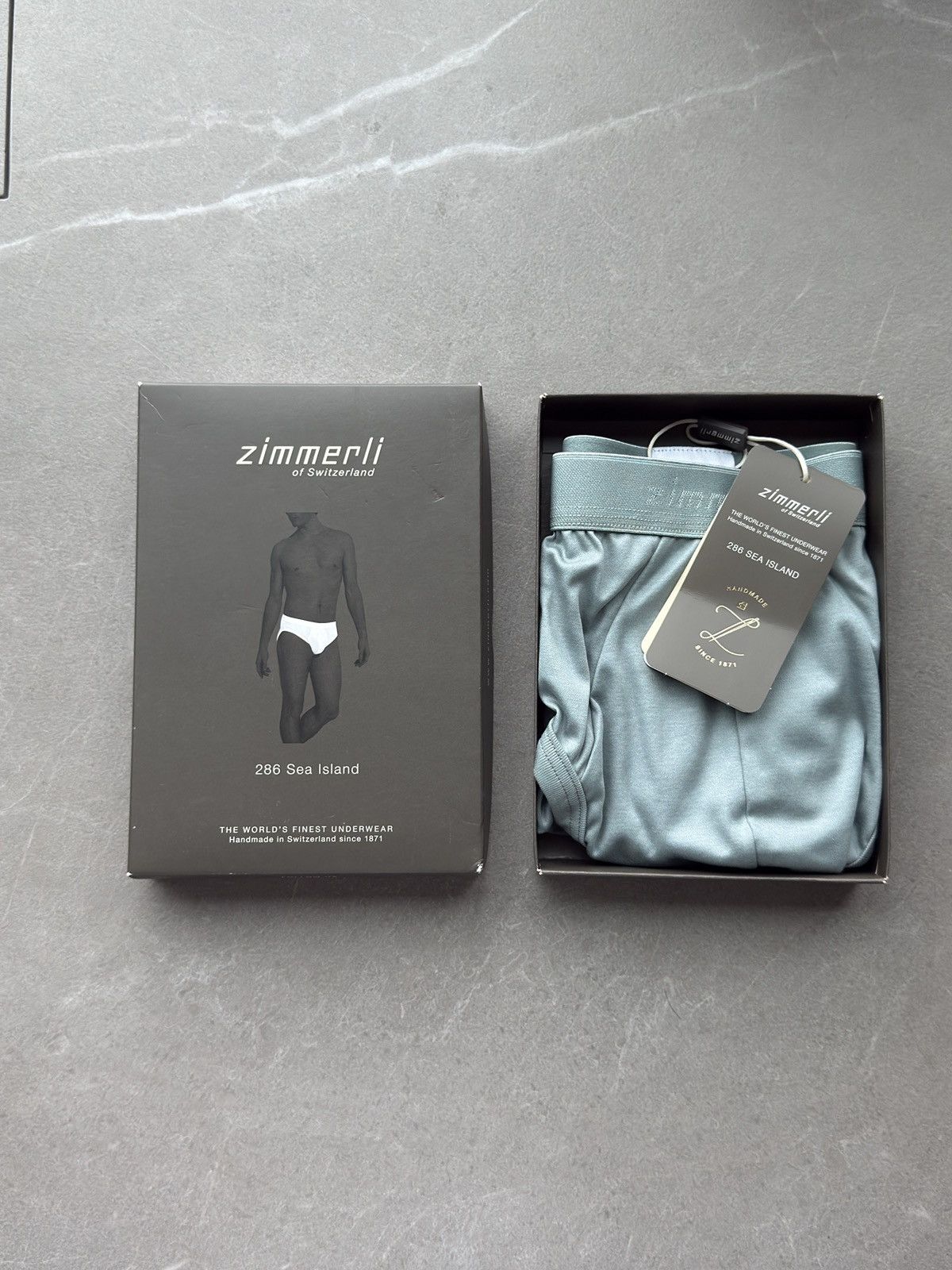 Zimmerli Zimmerli of Switzerland Handmade Sea Island Cotton Underwear Size 36 - 1 Thumbnail