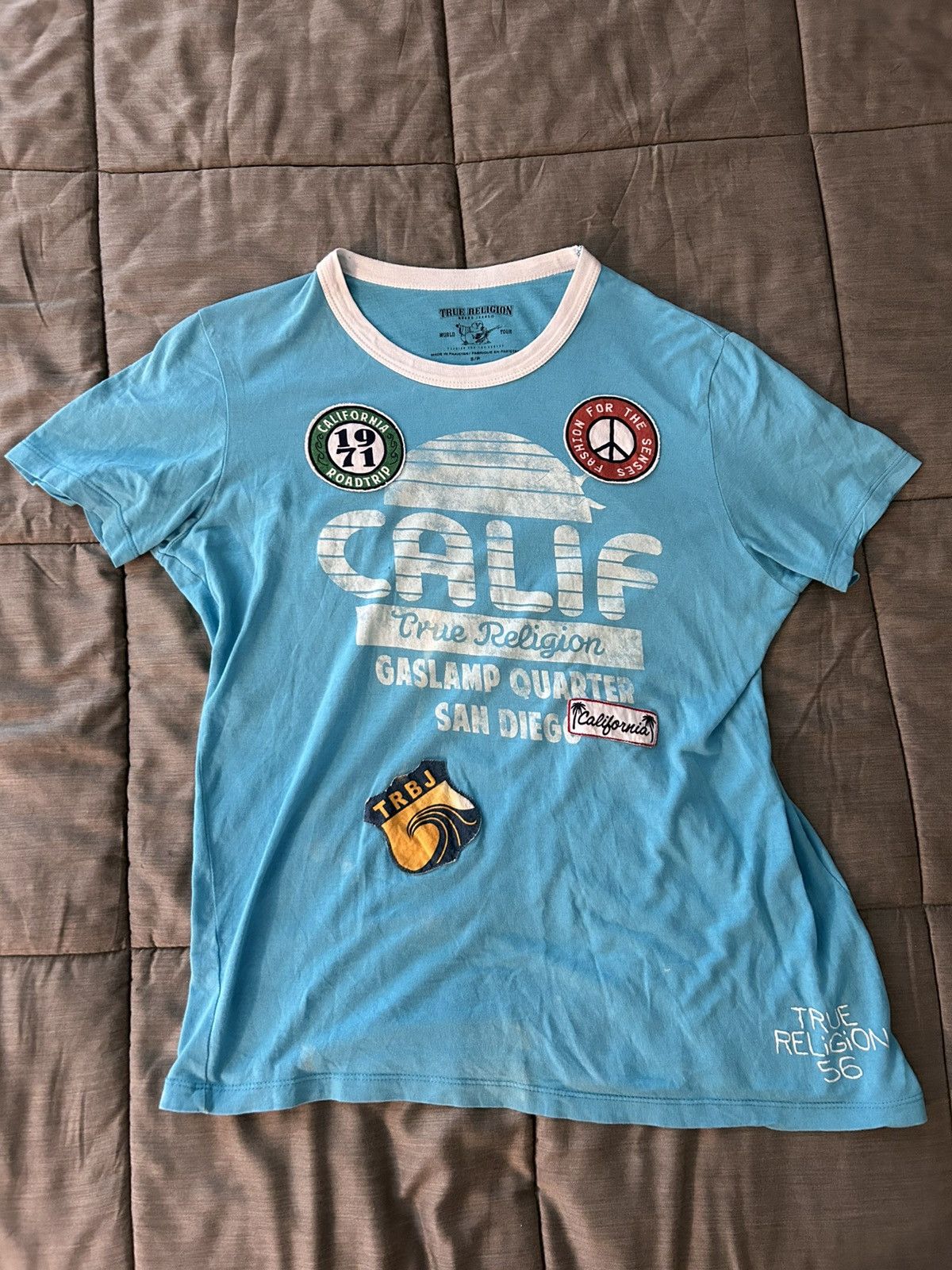 Japanese Brand × True Religion × Vintage True religion cali tee Size US S / EU 44-46 / 1 - 1 Thumbnail