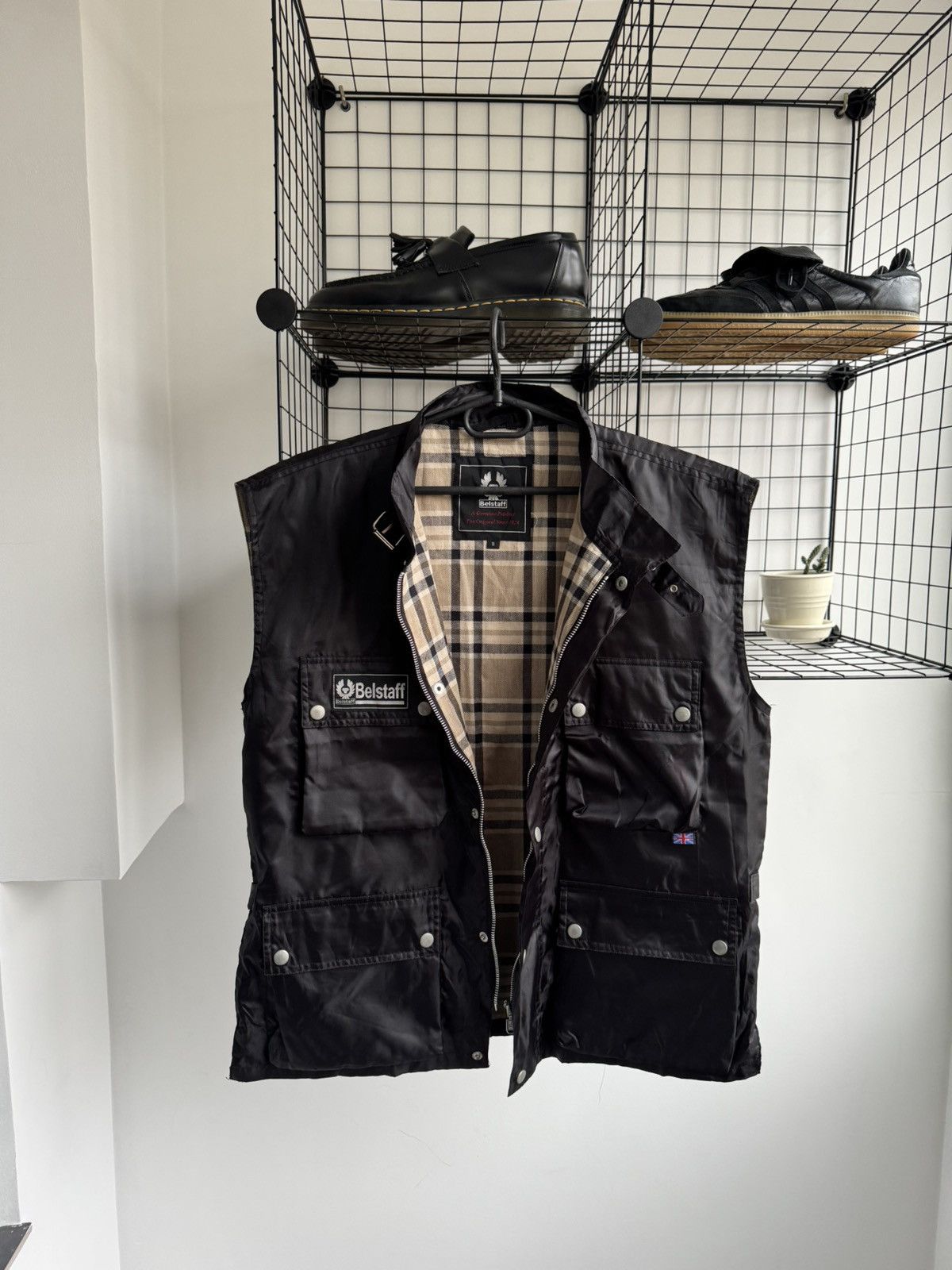 Belstaff Vintage Belstaff Nylon Pocket Vest Size US M / EU 48-50 / 2 - 1 Thumbnail
