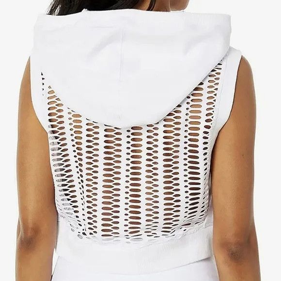 Linear Mesh Hoodie & Jogger Coord Set Beach Gift Summer