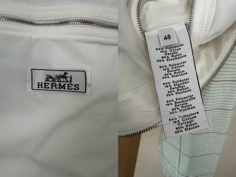 Hermes Hermes Men's Baseball Collar Jacket for Spring/Summer Size US M / EU 48-50 / 2 - 9 Thumbnail