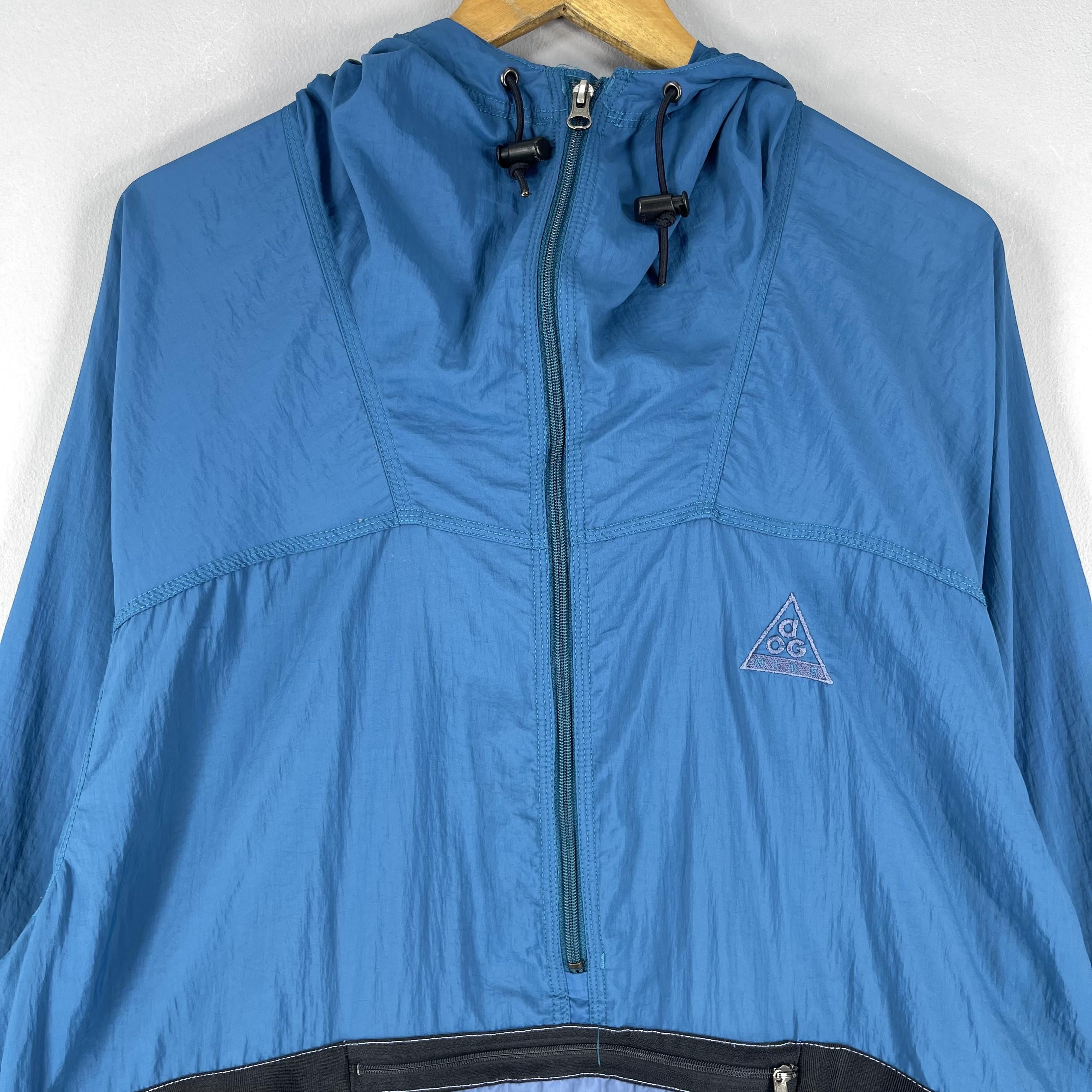 Nike ACG Vintage NIKE ACG Zip Up Windbreaker Jacket Hoodie Size US M / EU 48-50 / 2 - 2 Thumbnail