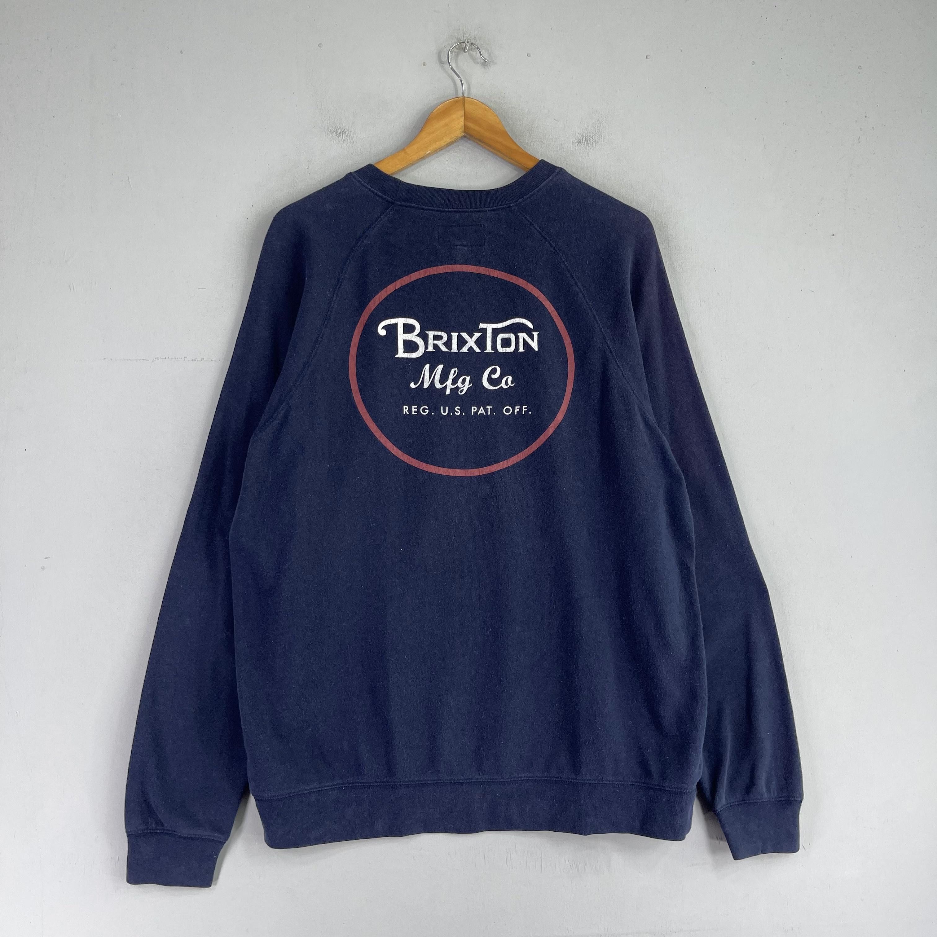 Brixton Vintage 90s BRIXTON Spellout Sun Faded Crewneck Sweatshirt Size US L / EU 52-54 / 3 - 3 Thumbnail