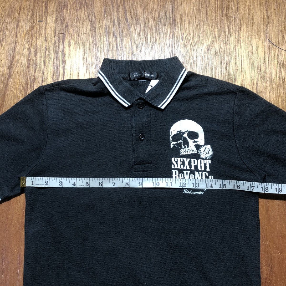Japanese Brand × Other Sexpot Revenge Collar T-Shirt Size US XS / EU 42 / 0 - 8 Thumbnail