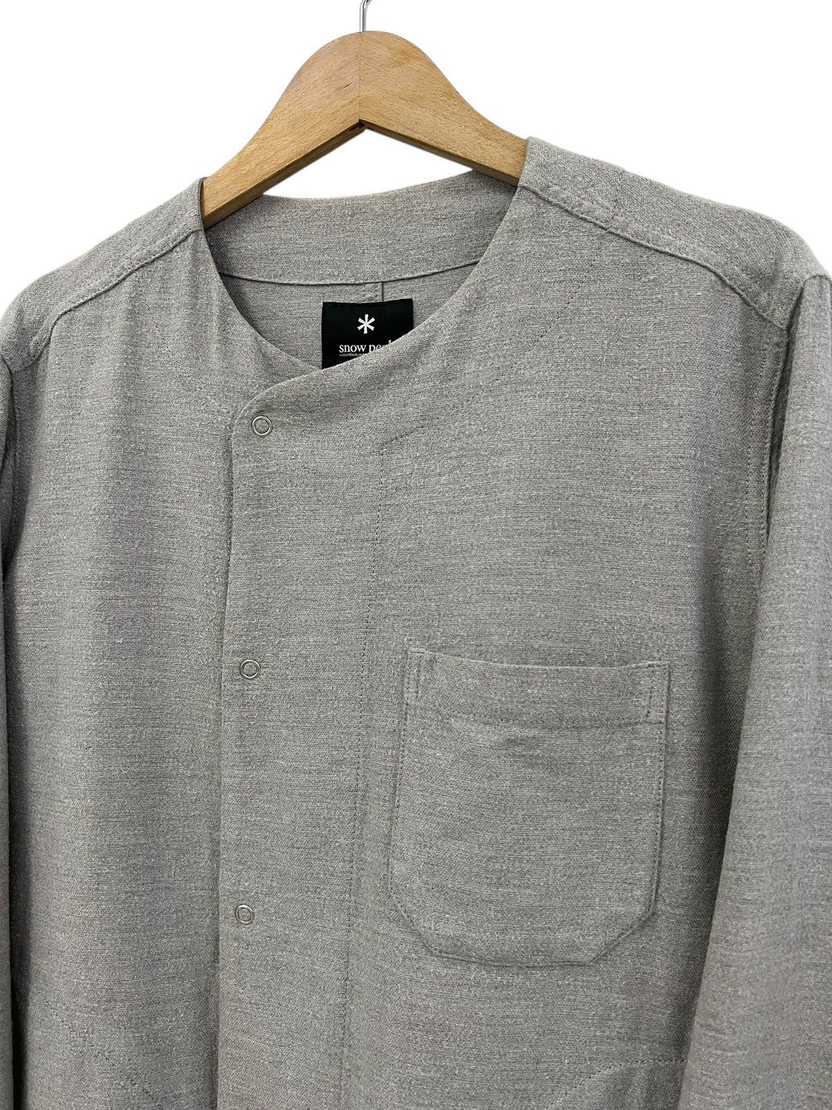 Snow Peak Snow Peak Asymmetric Snap Button Shirt Size US S / EU 44-46 / 1 - 3 Thumbnail