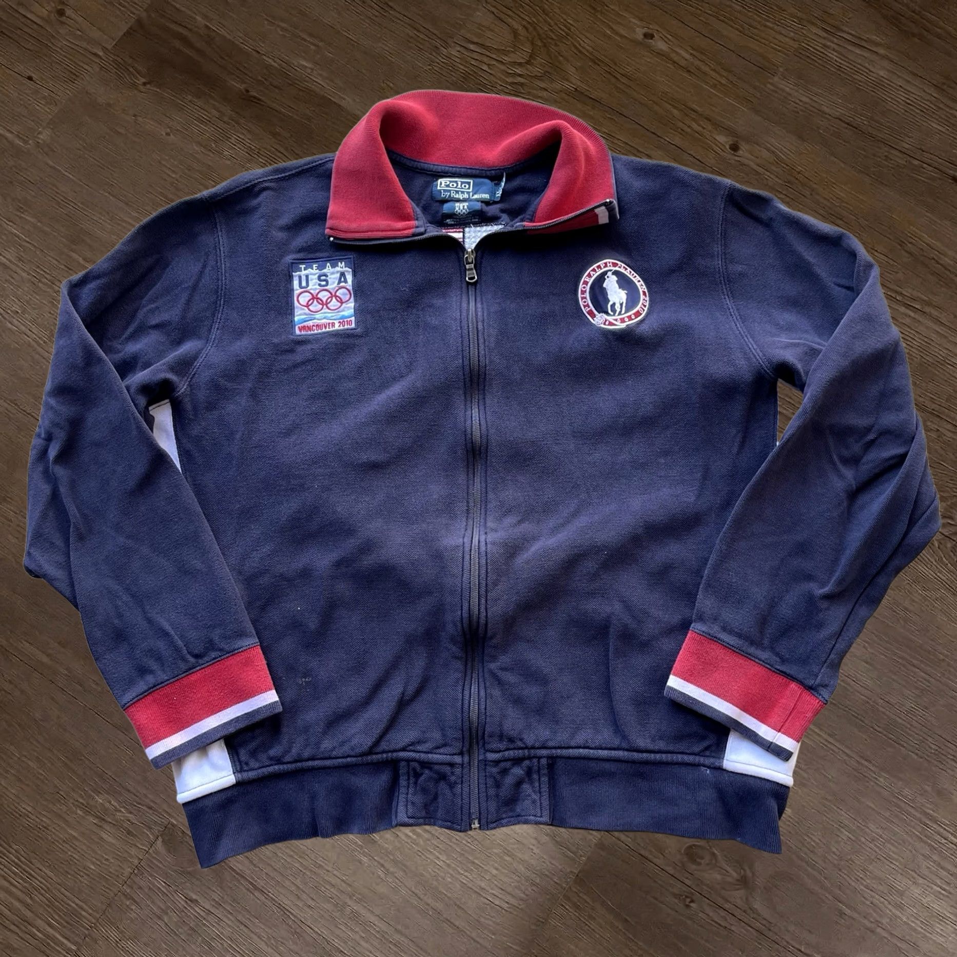 Polo Ralph Lauren Polo Ralph Lauren Jacket Men XL Navy Team USA