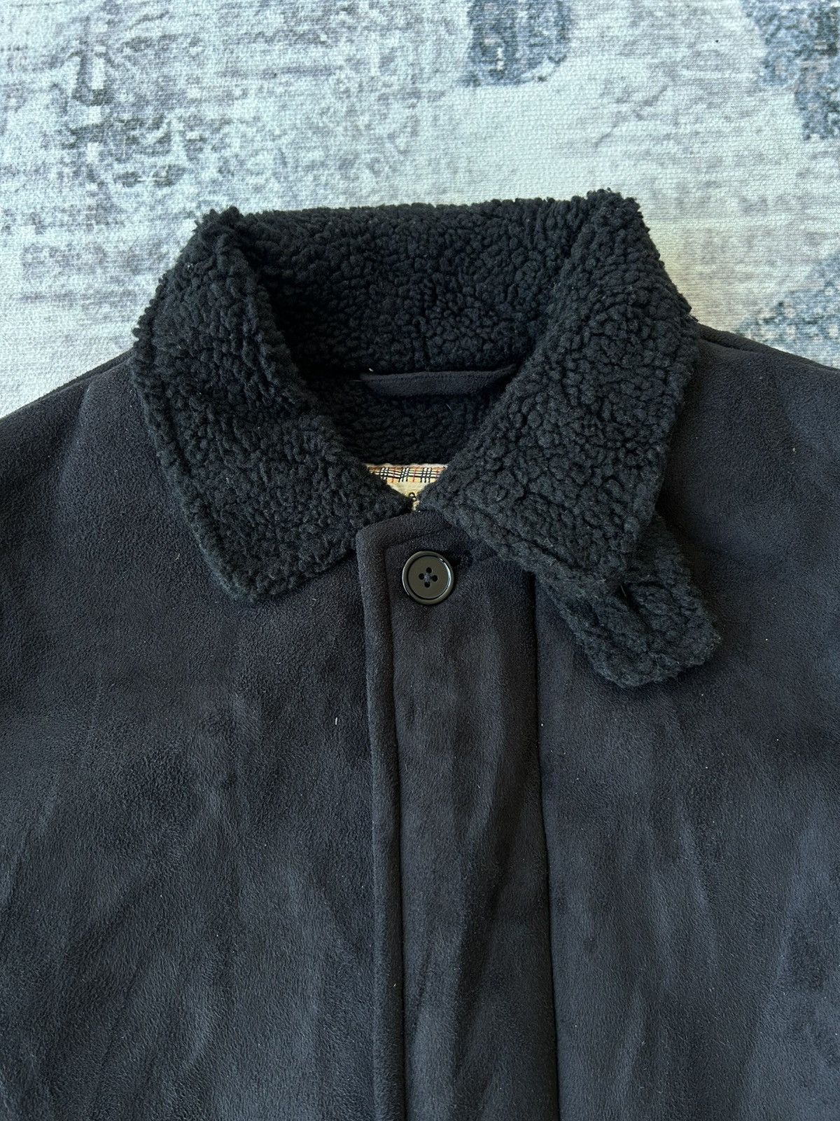 Burberry Burberry Suede Sherpa Jacket Size US M / EU 48-50 / 2 - 8 Thumbnail