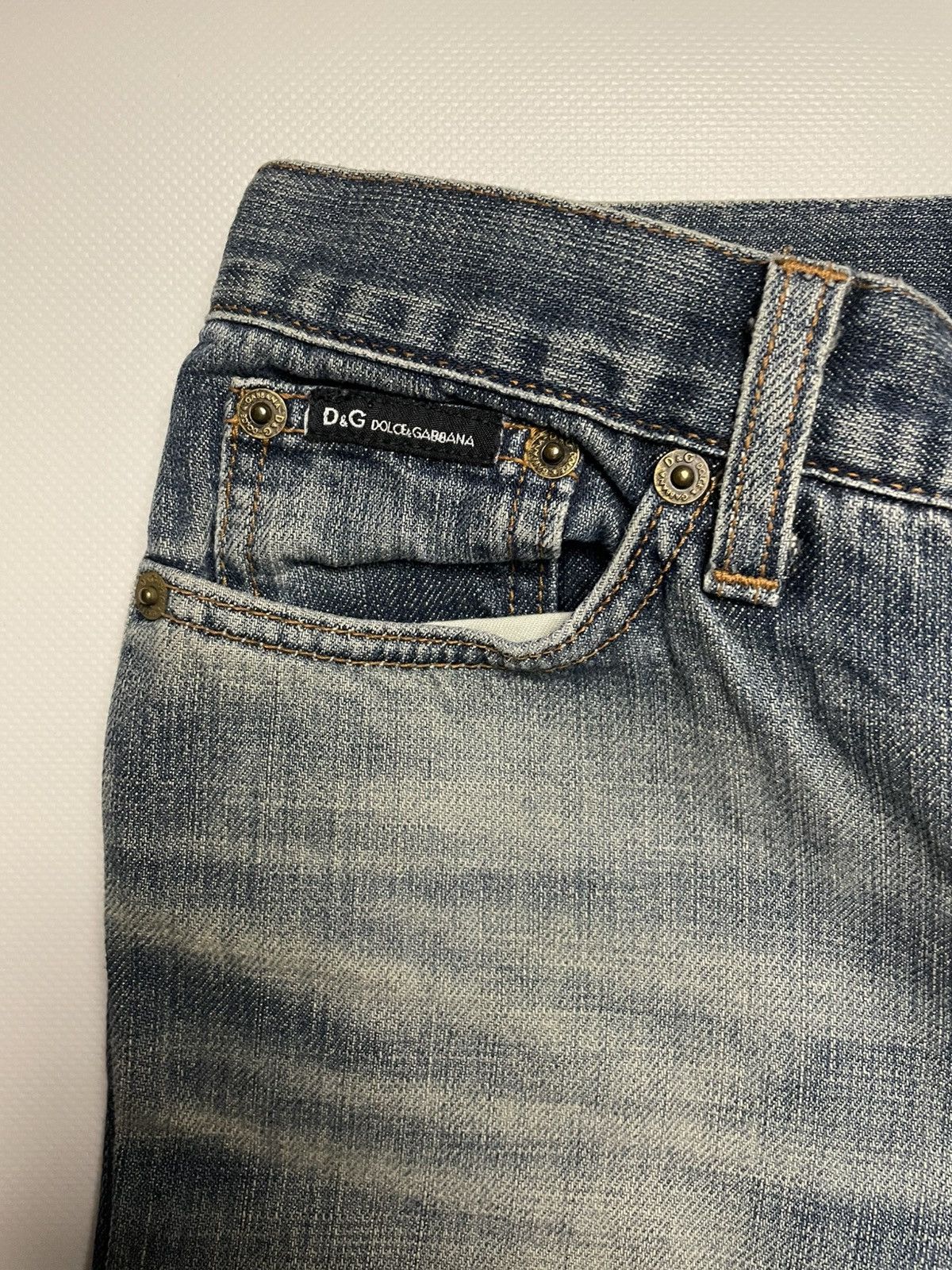 Dolce & Gabbana Dolce & Gabbana Distressed Bootcut Jeans - Women's Size S Size 27" / US 4 / IT 40 - 4 Thumbnail