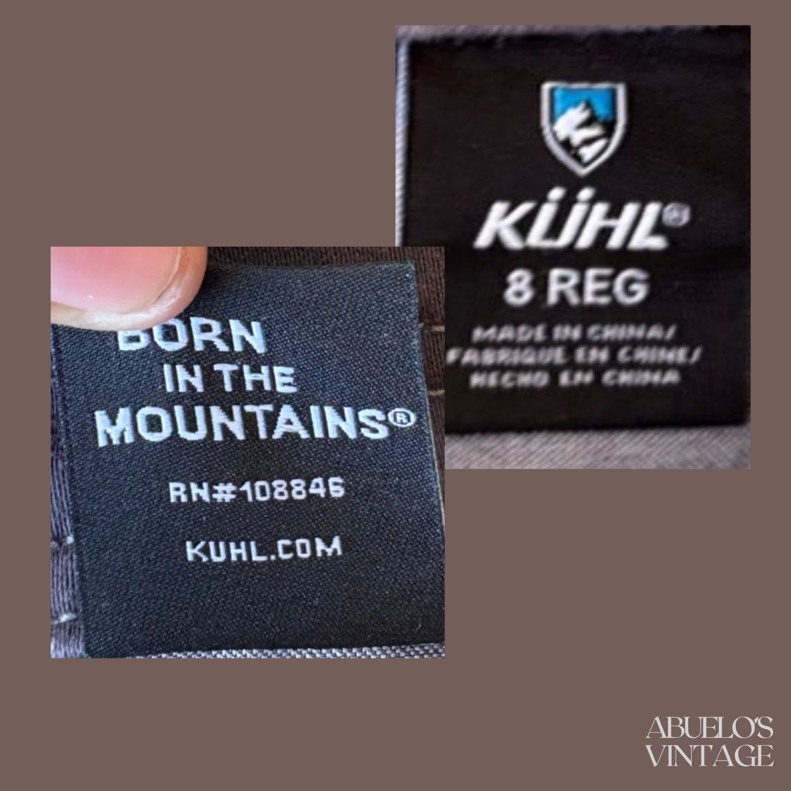 Kuhl VTG Hiking Pants | KUHL Slate Gray Utility | Trailcore Size 32" / US 10 / IT 46 - 2 Thumbnail