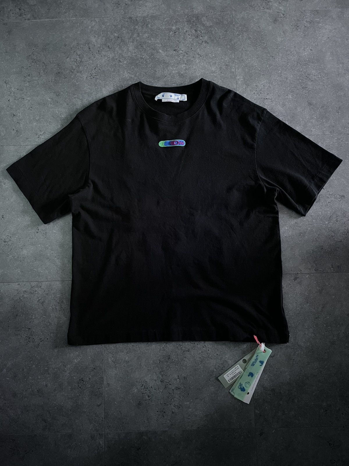 Off-White New Off-White Weed Arrows Over Skate Short-Sleeve Tee Size US M / EU 48-50 / 2 - 3 Thumbnail