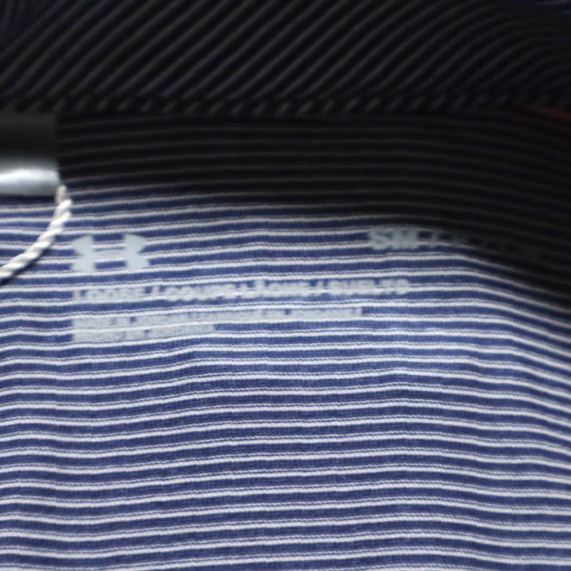 Under Armour Under Armour Heatgear Golf The Memorial Striped Polo Shirt Blue MENS S Size US S / EU 44-46 / 1 - 5 Thumbnail