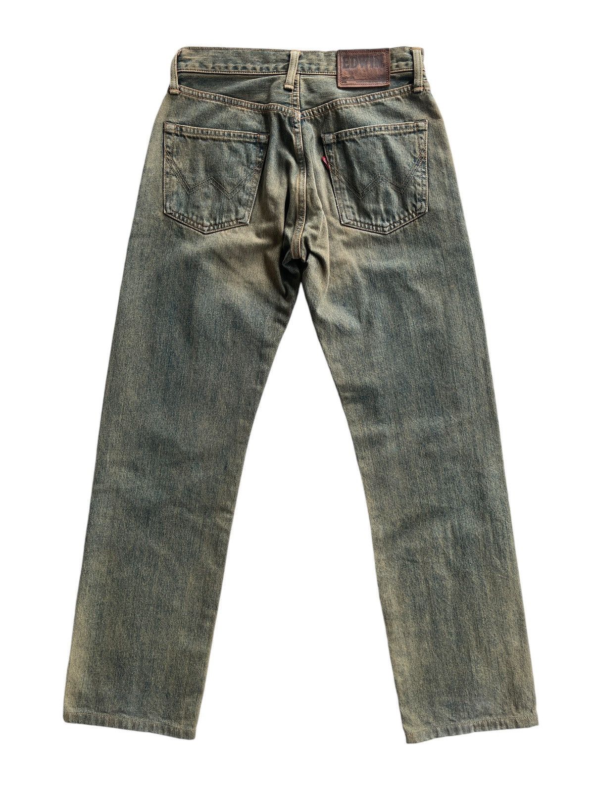 Vintage Vintage Edwin XV Ripped Distressed Denim Size US 27 - 2 Thumbnail