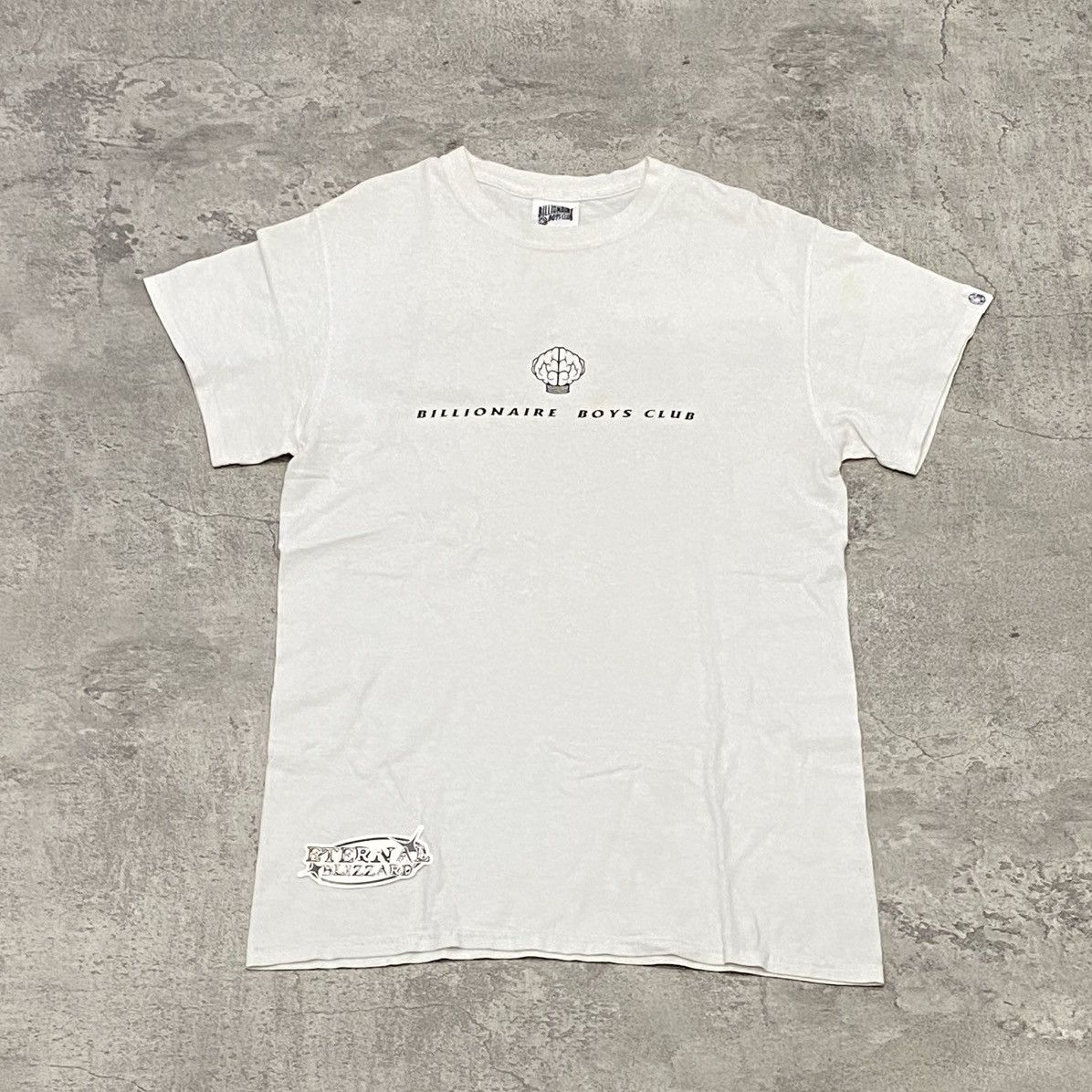 Billionaire Boys Club BBC Logo Crew White Short Sleeve Tshirt Size US S / EU 44-46 / 1 - 1 Thumbnail