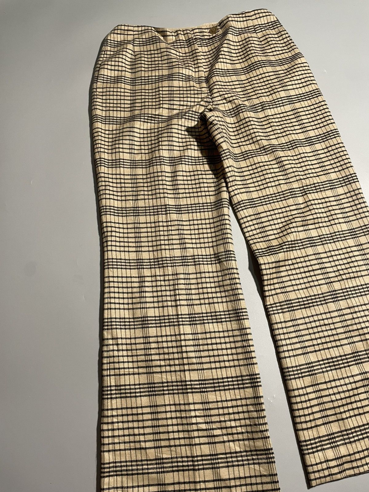 Acne Studios Acne Studios Plaid Wool Trousers Size 25" / US 0 / IT 36 - 2 Thumbnail